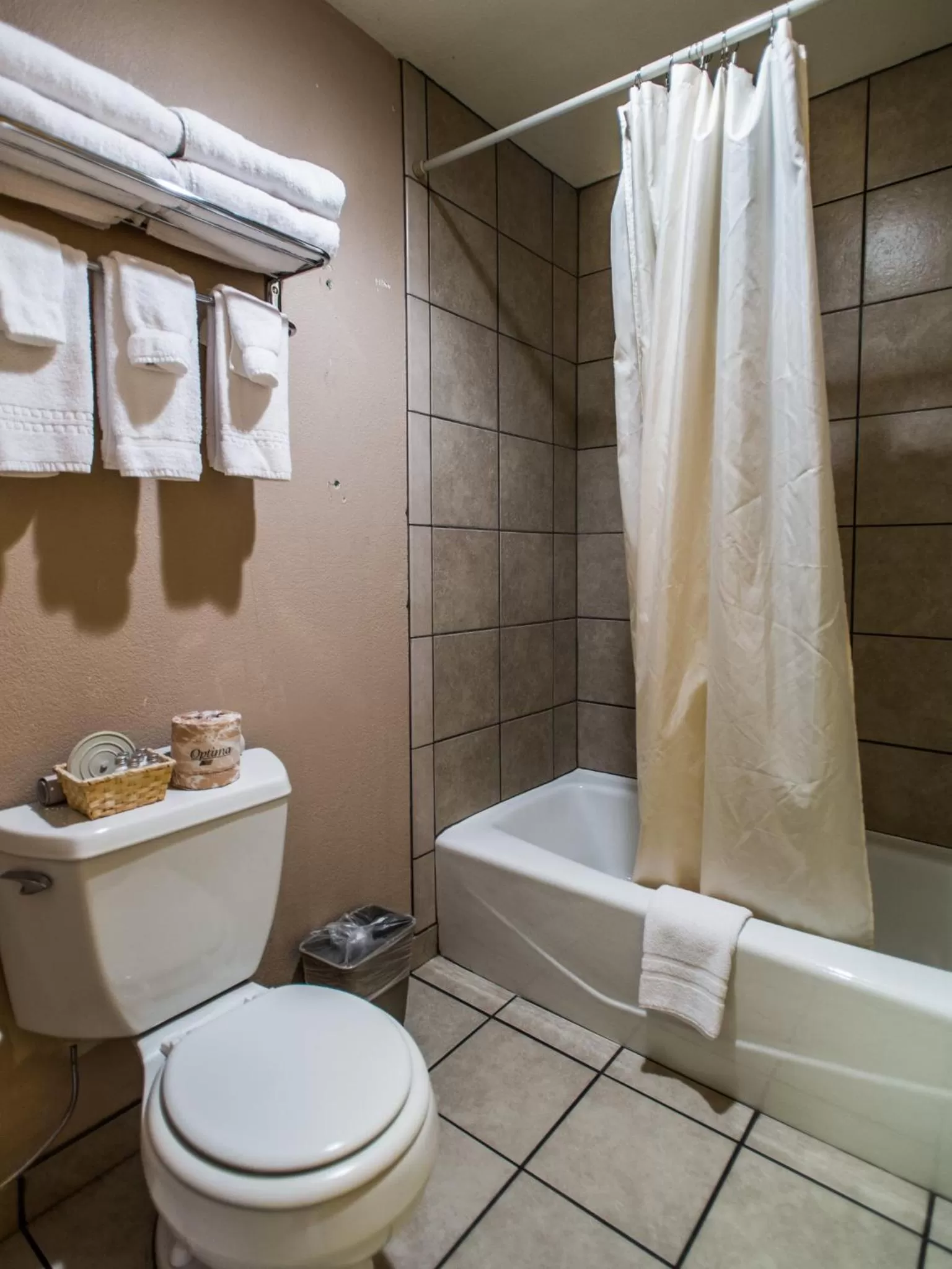 Shower in Rustic Inn