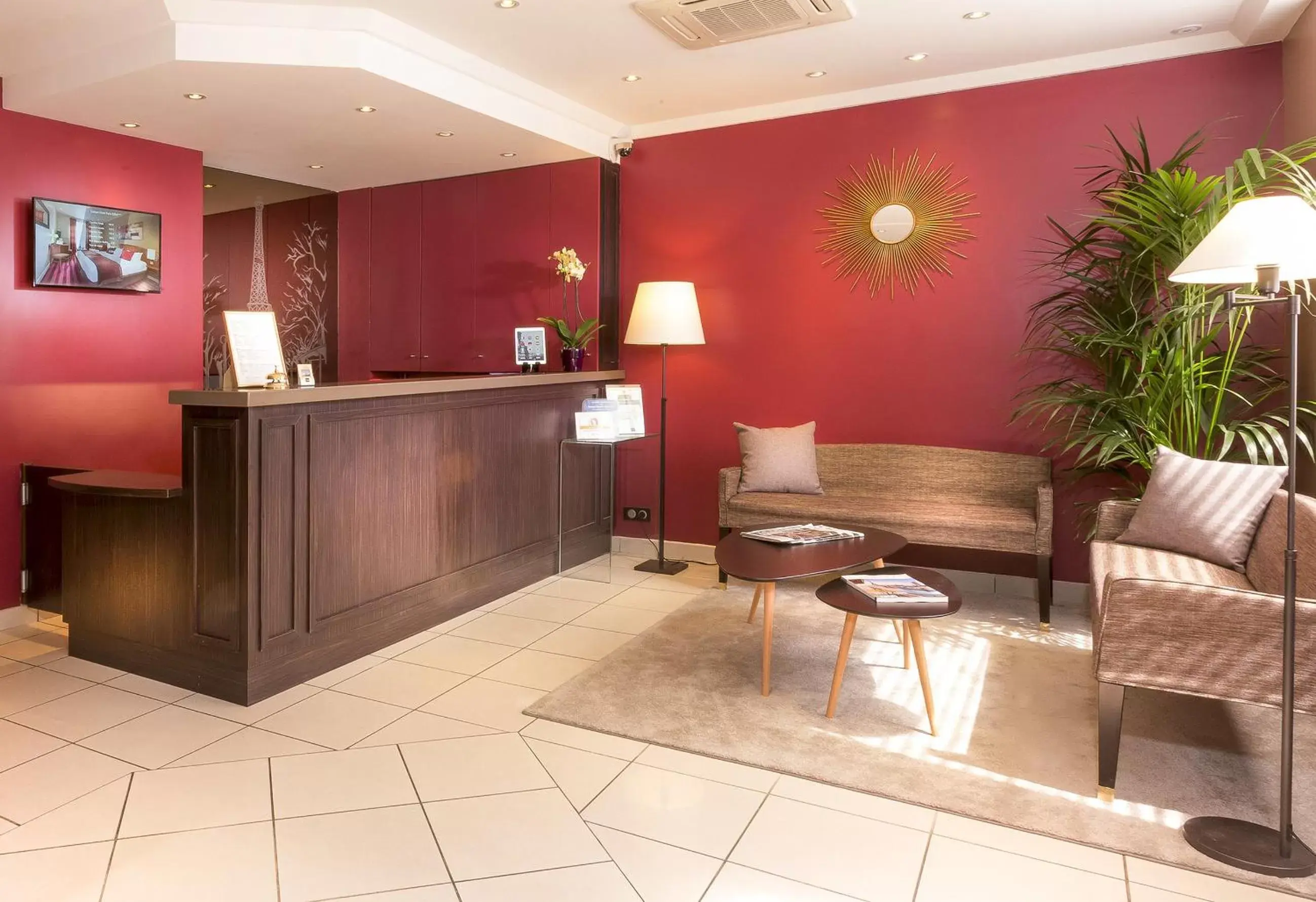 Lobby or reception, Lobby/Reception in Europe Hotel Paris Eiffel