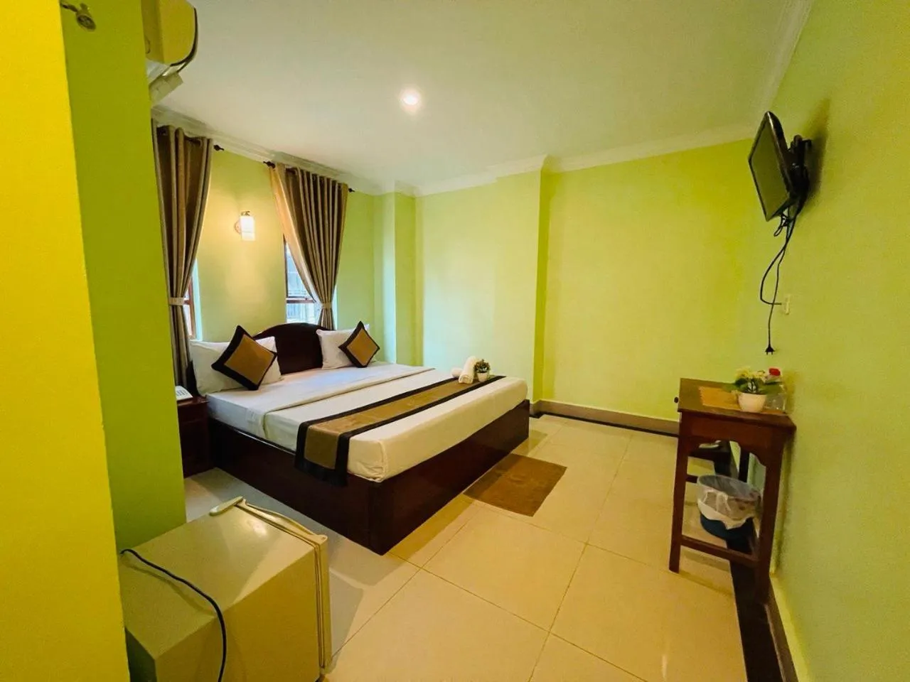 Bed in Spean Meas Hotel