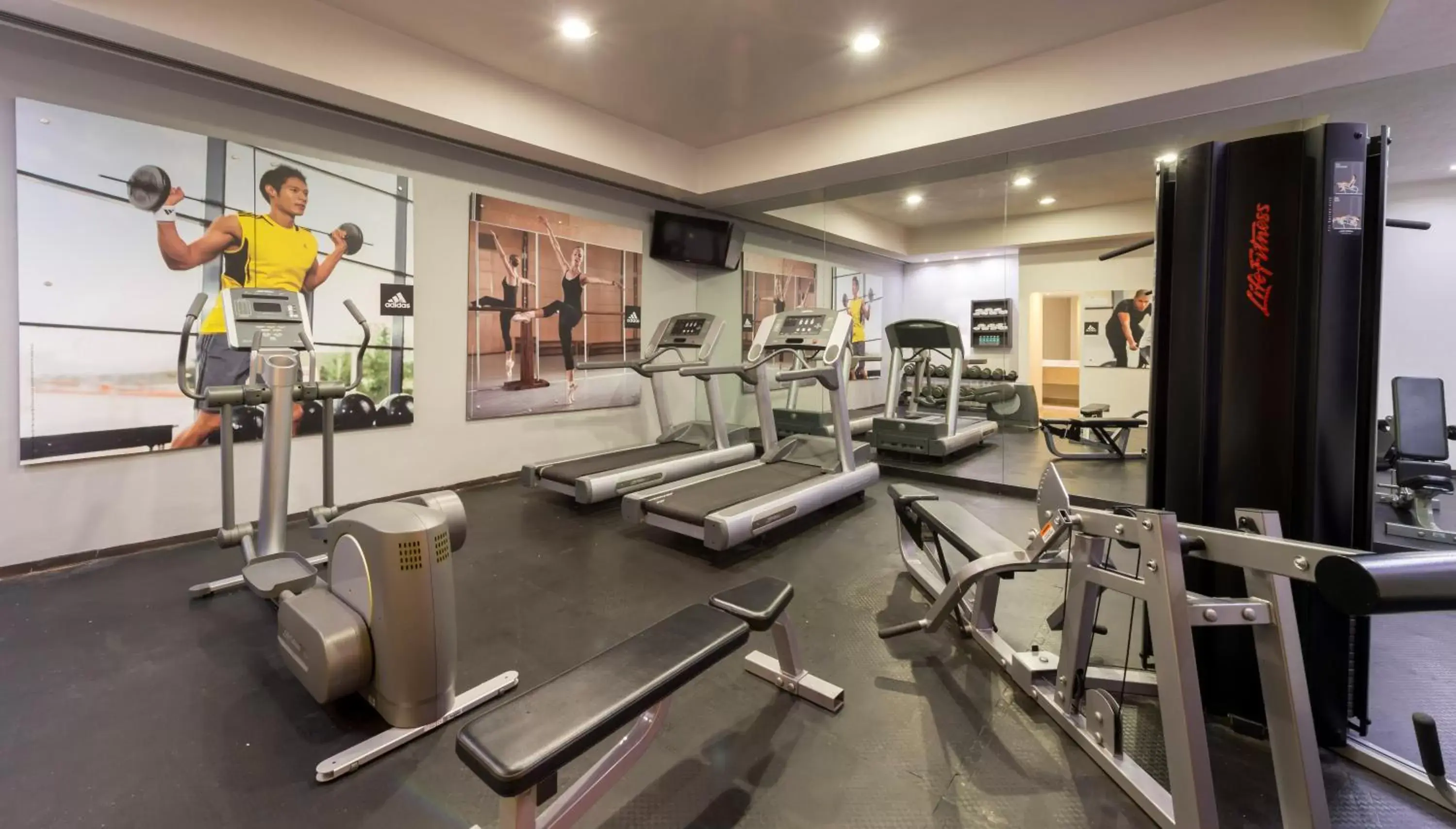 Fitness centre/facilities, Fitness Center/Facilities in Real Inn San Luis Potosi