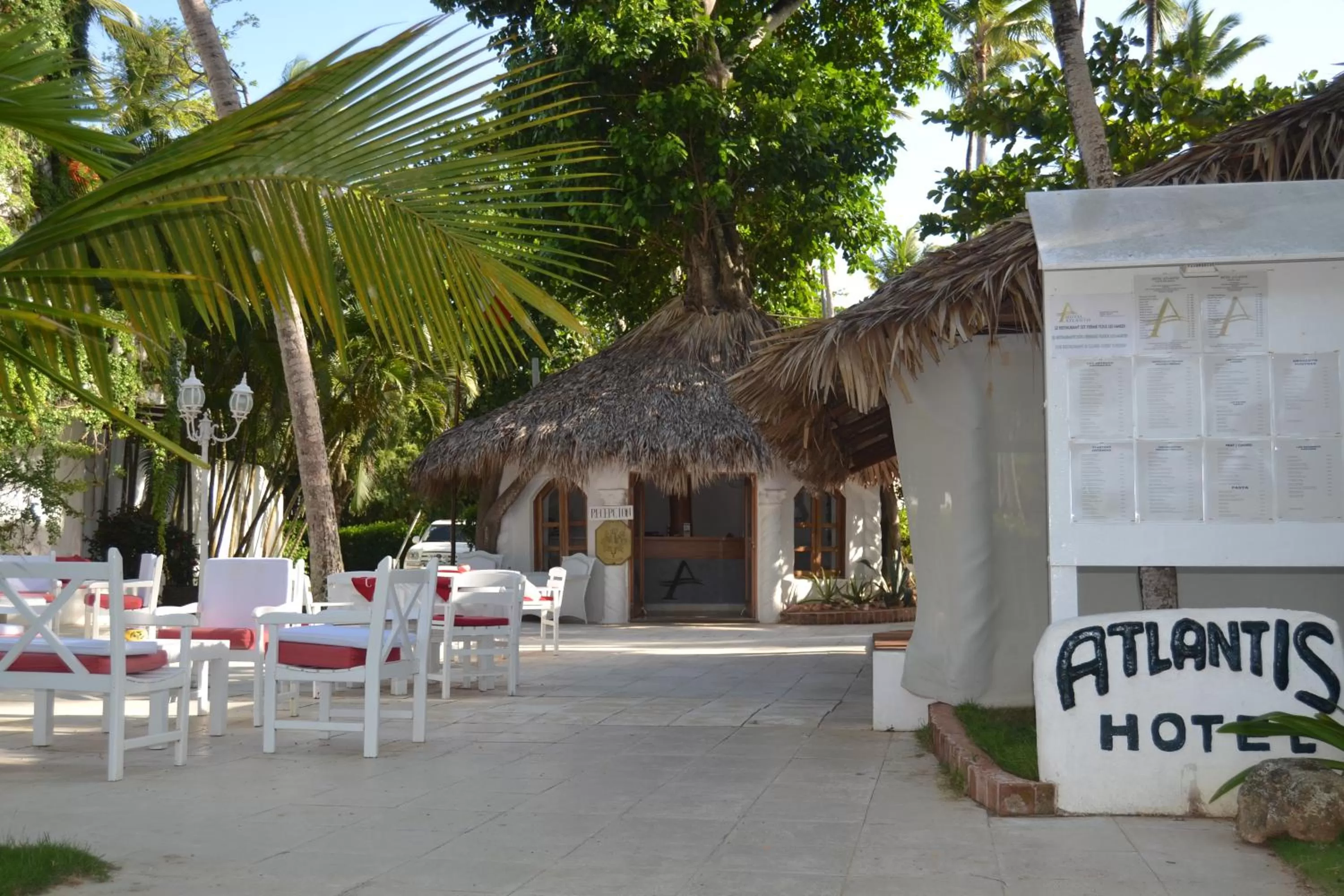 Facade/entrance in Hotel Atlantis
