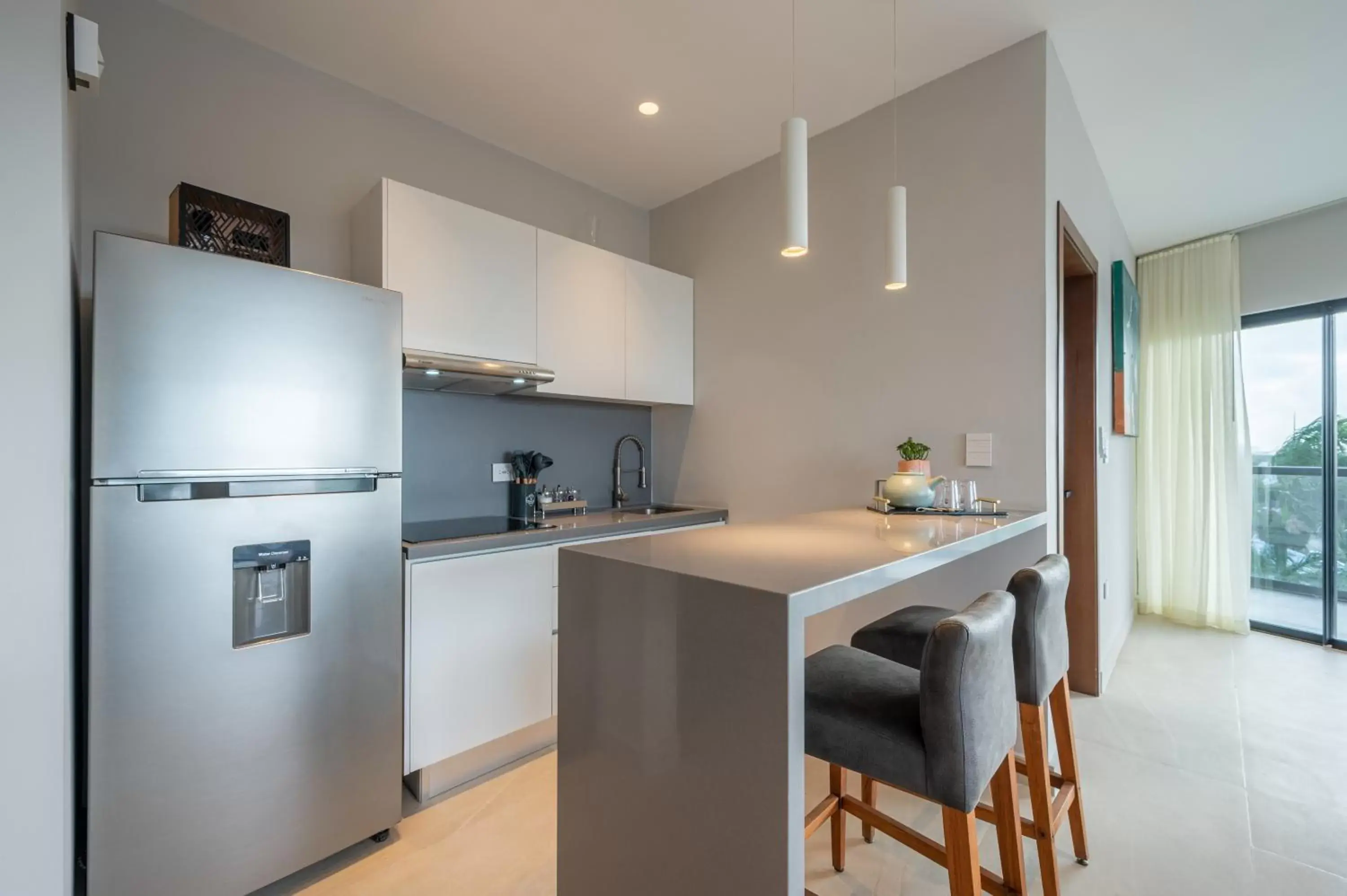 Kitchen/Kitchenette in Kippal - Modern Oasis - ApartHotel