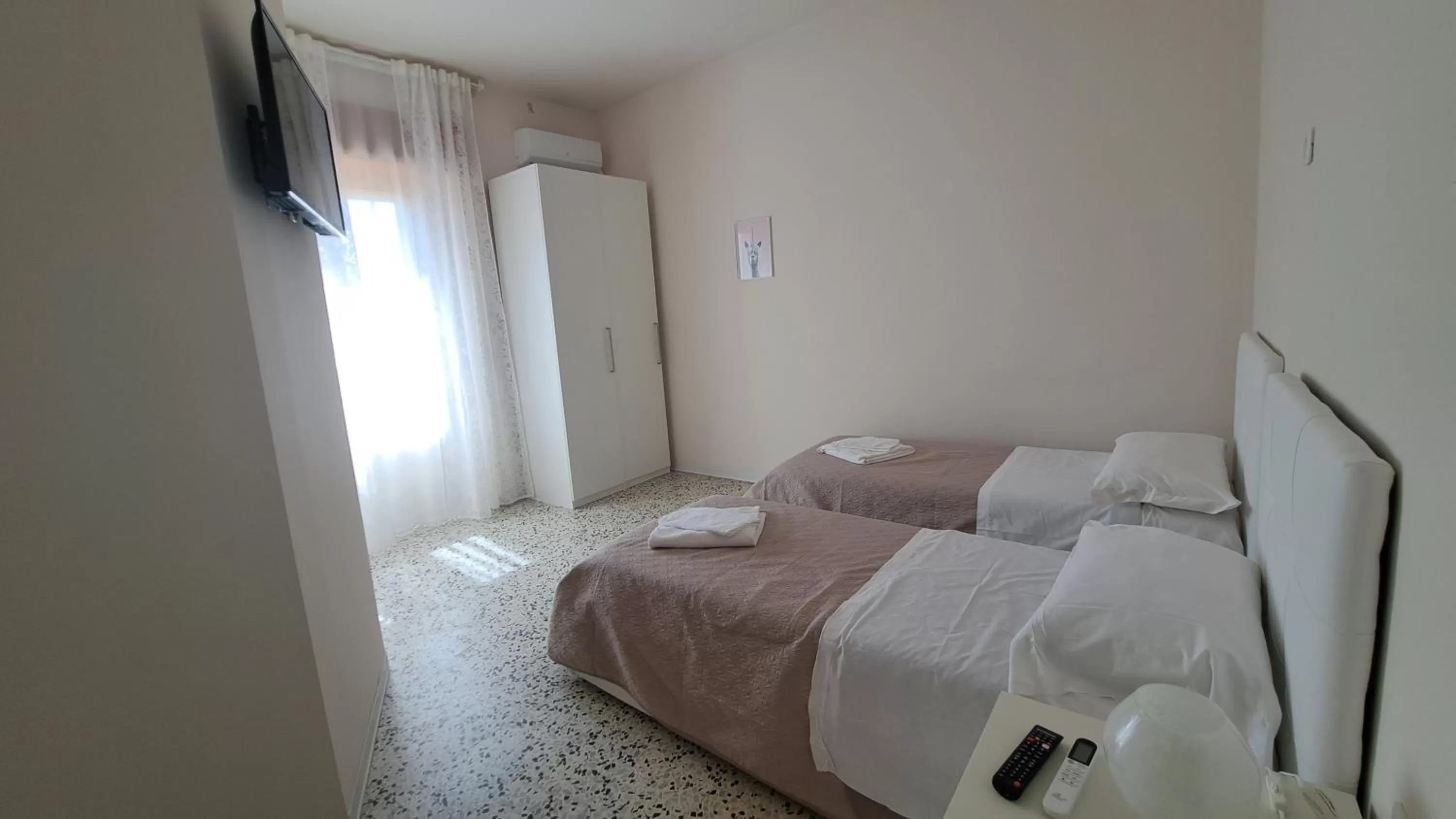 Bed in B & B le tre rose