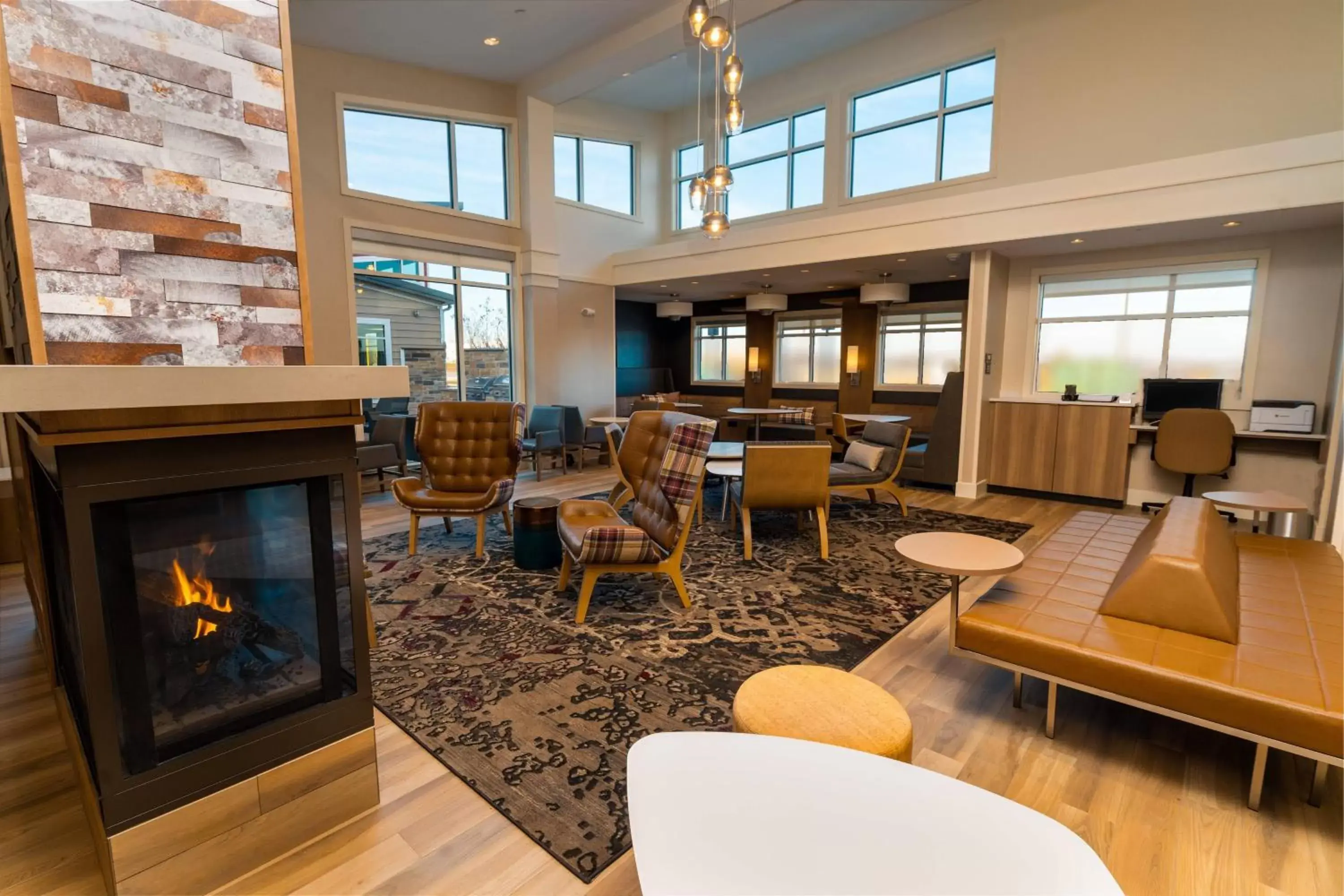 Lobby or reception, Lounge/Bar in Residence Inn Upper Marlboro Joint Base Andrews