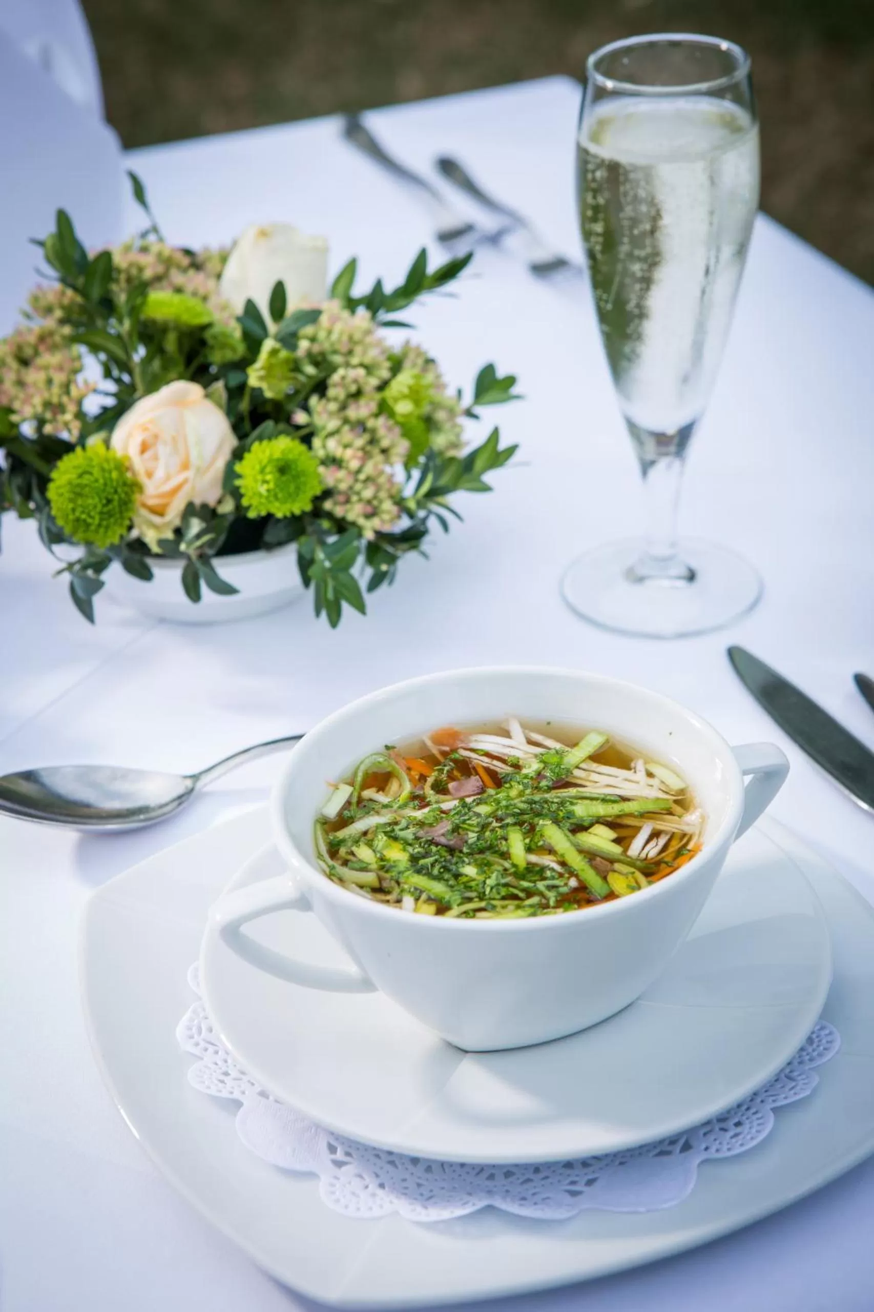 Food and drinks in Hotel Linderhof