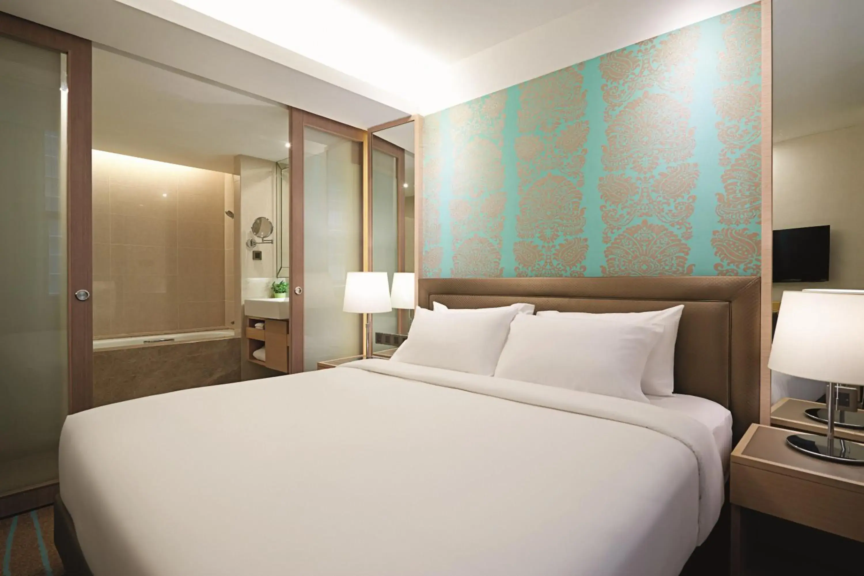 Bedroom, Bed in Cosmo Hotel Kuala Lumpur