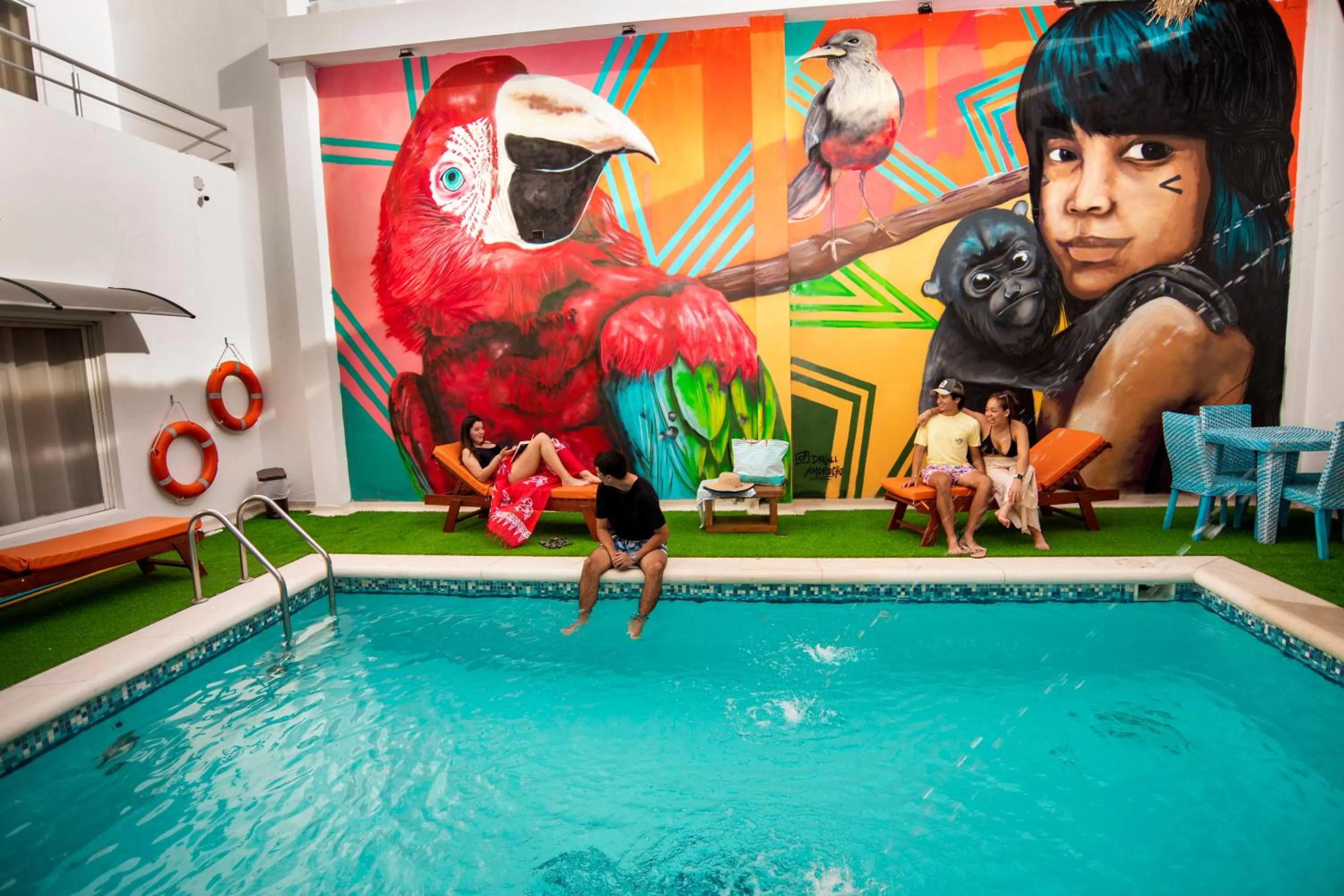 Property building in Hotel Boutique Casa chunuu Santa Marta