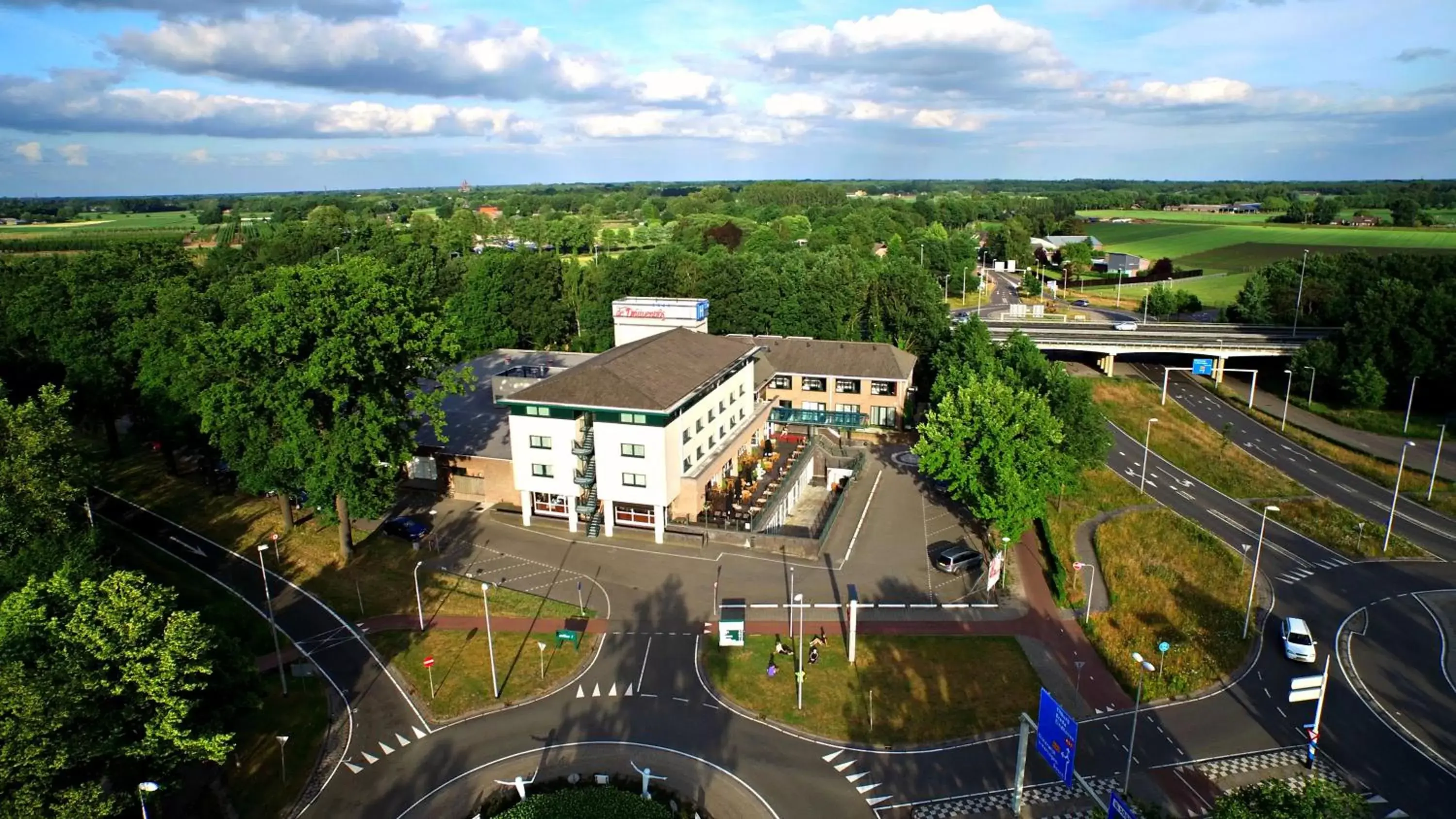 Day, Bird's-eye View in Hotel De Druiventros