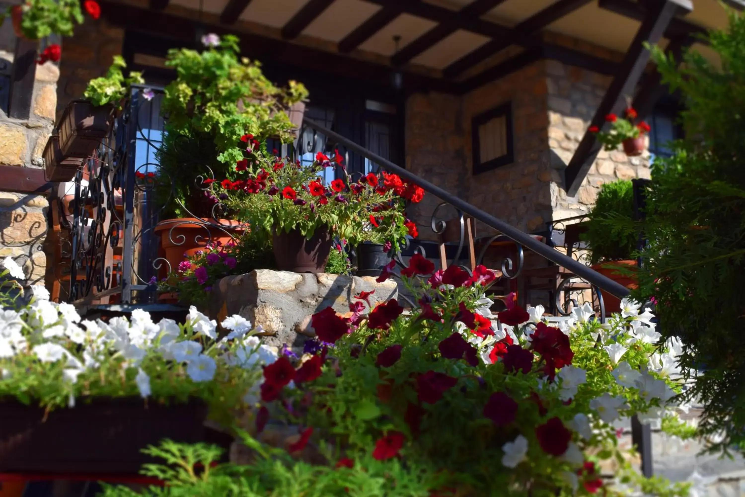 Patio, Property Building in Hotel Theatre