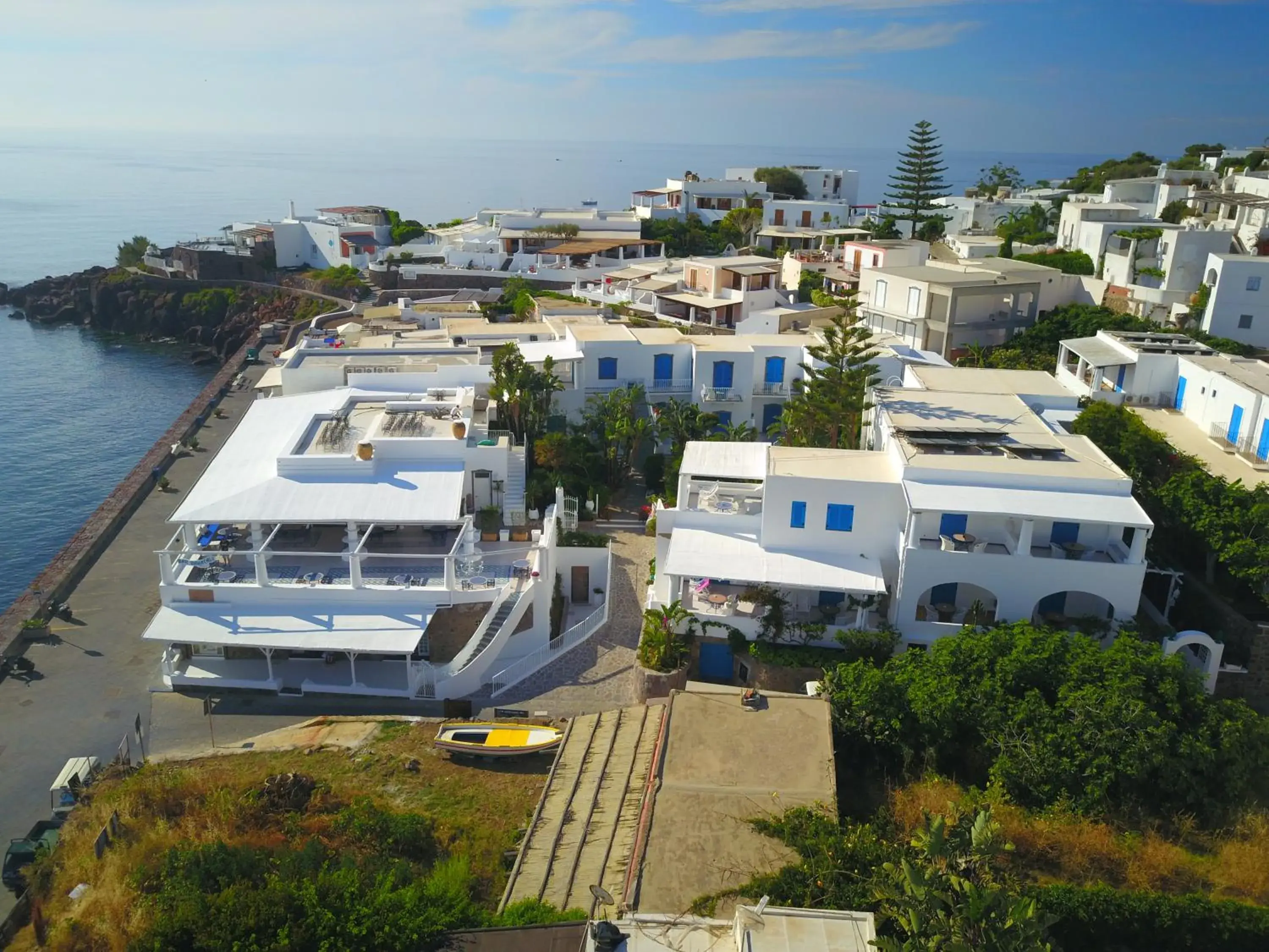 Bird's eye view, Bird's-eye View in Hotel Lisca Bianca