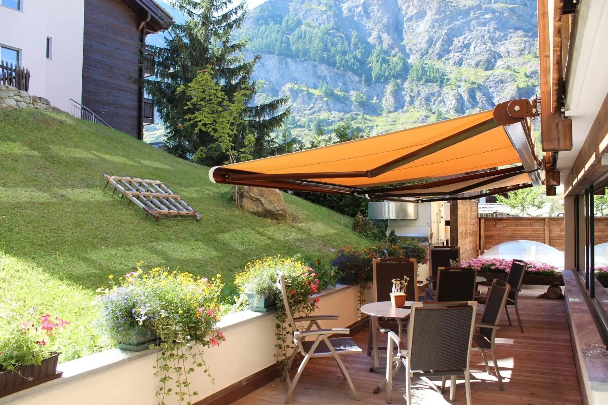 Balcony/Terrace in Hotel Holiday