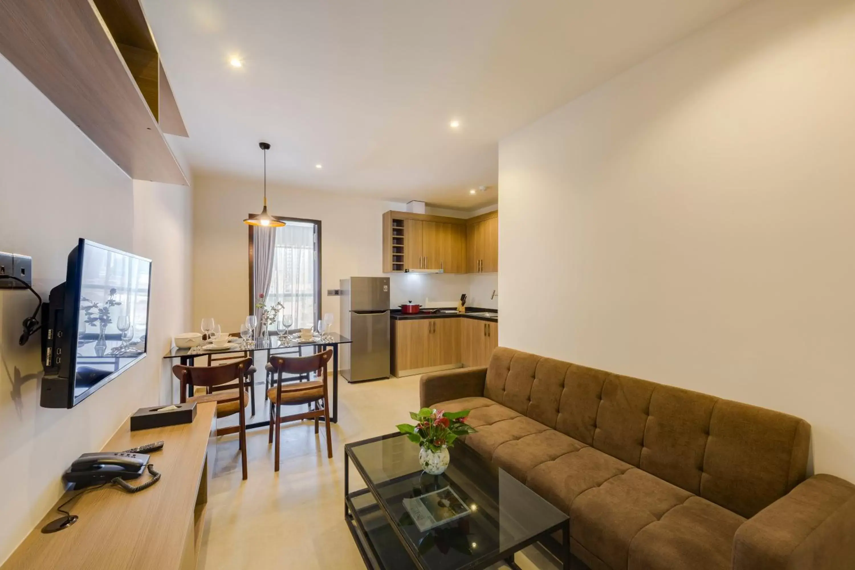 Living room in Residence 105 Hotel and Apartment Living room in Residence 105 Hotel and Apartment