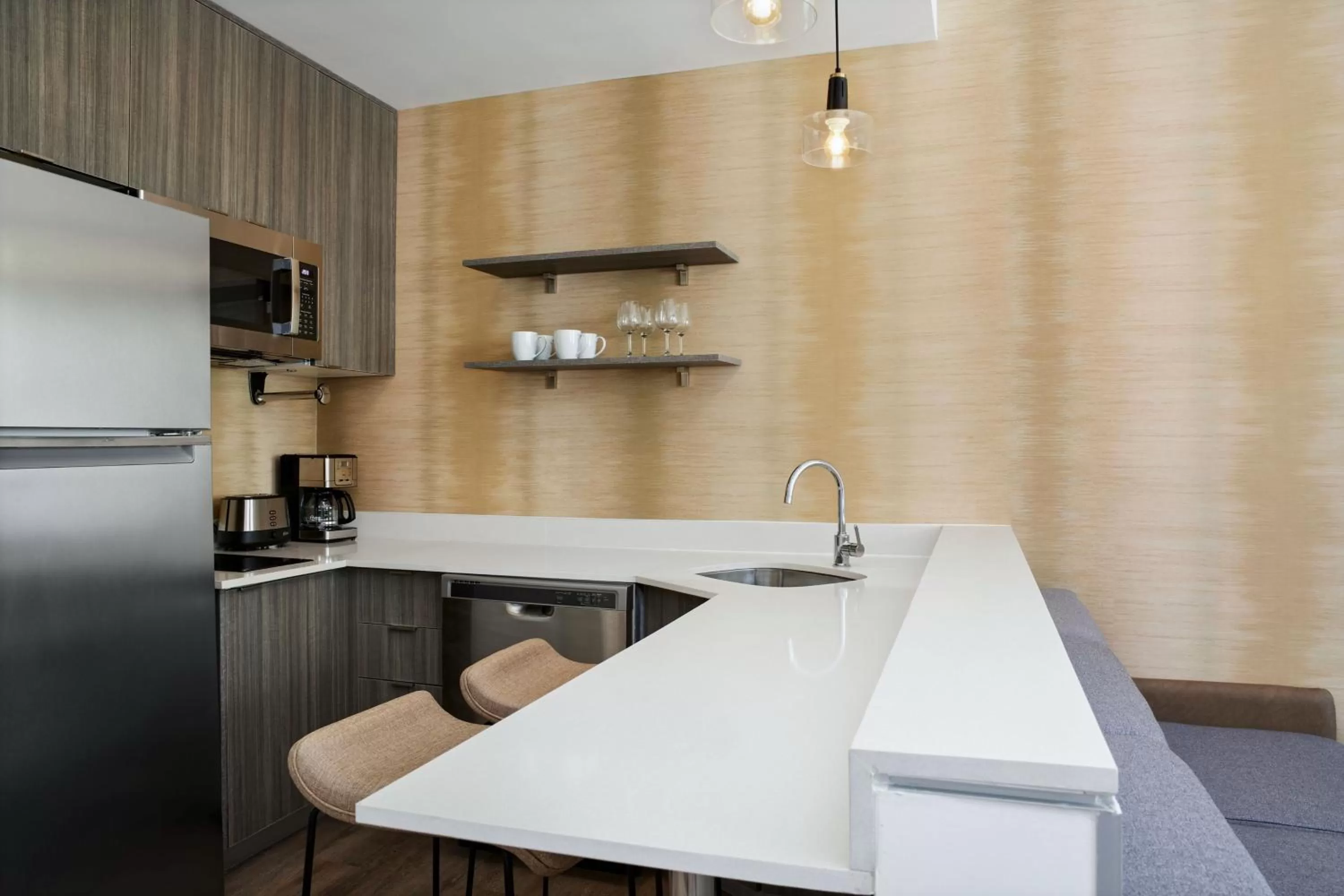 Kitchen or kitchenette in Residence Inn by Marriott Playa del Carmen