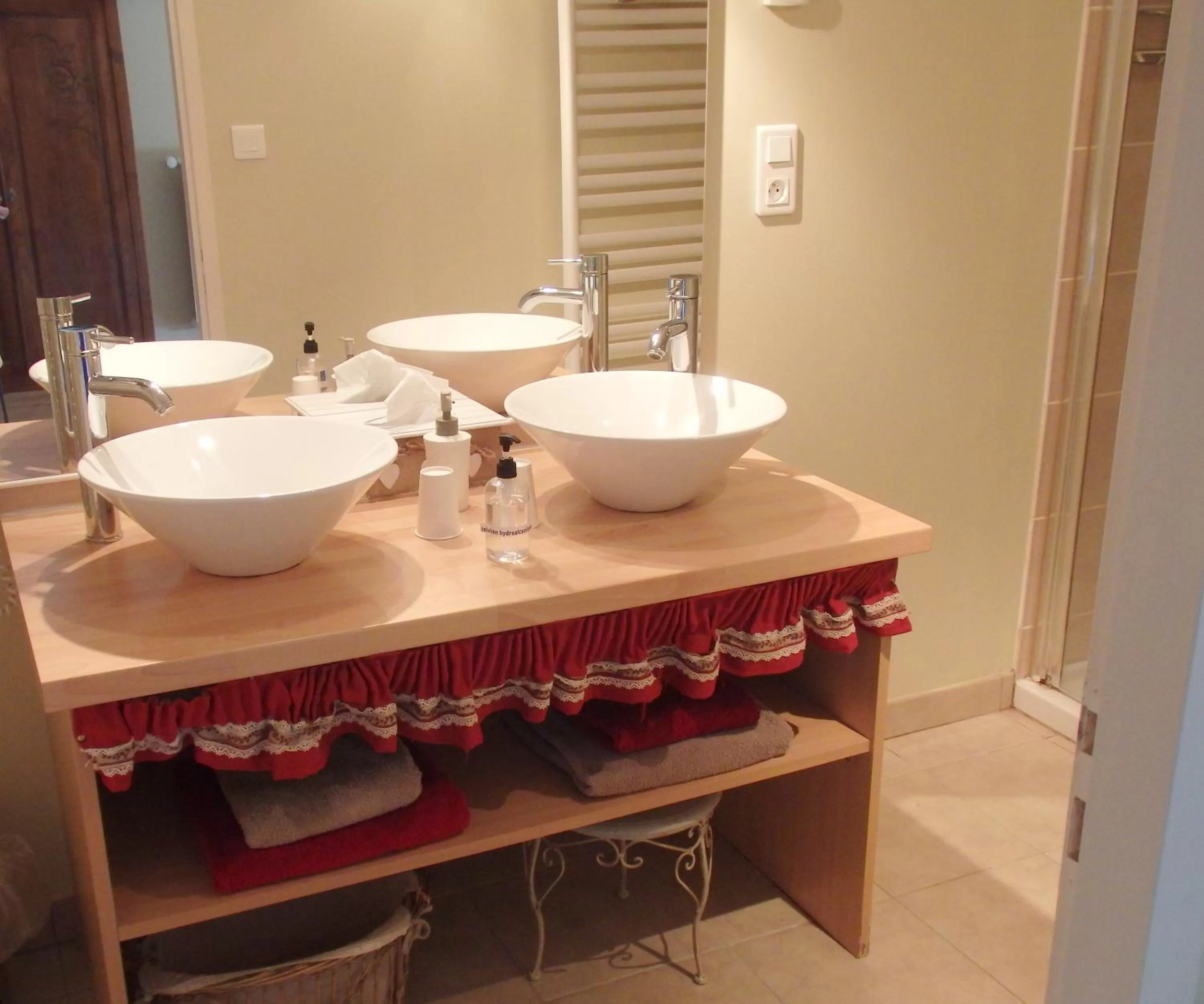 Decorative detail in Chambres d'Hôtes Le Tilleul