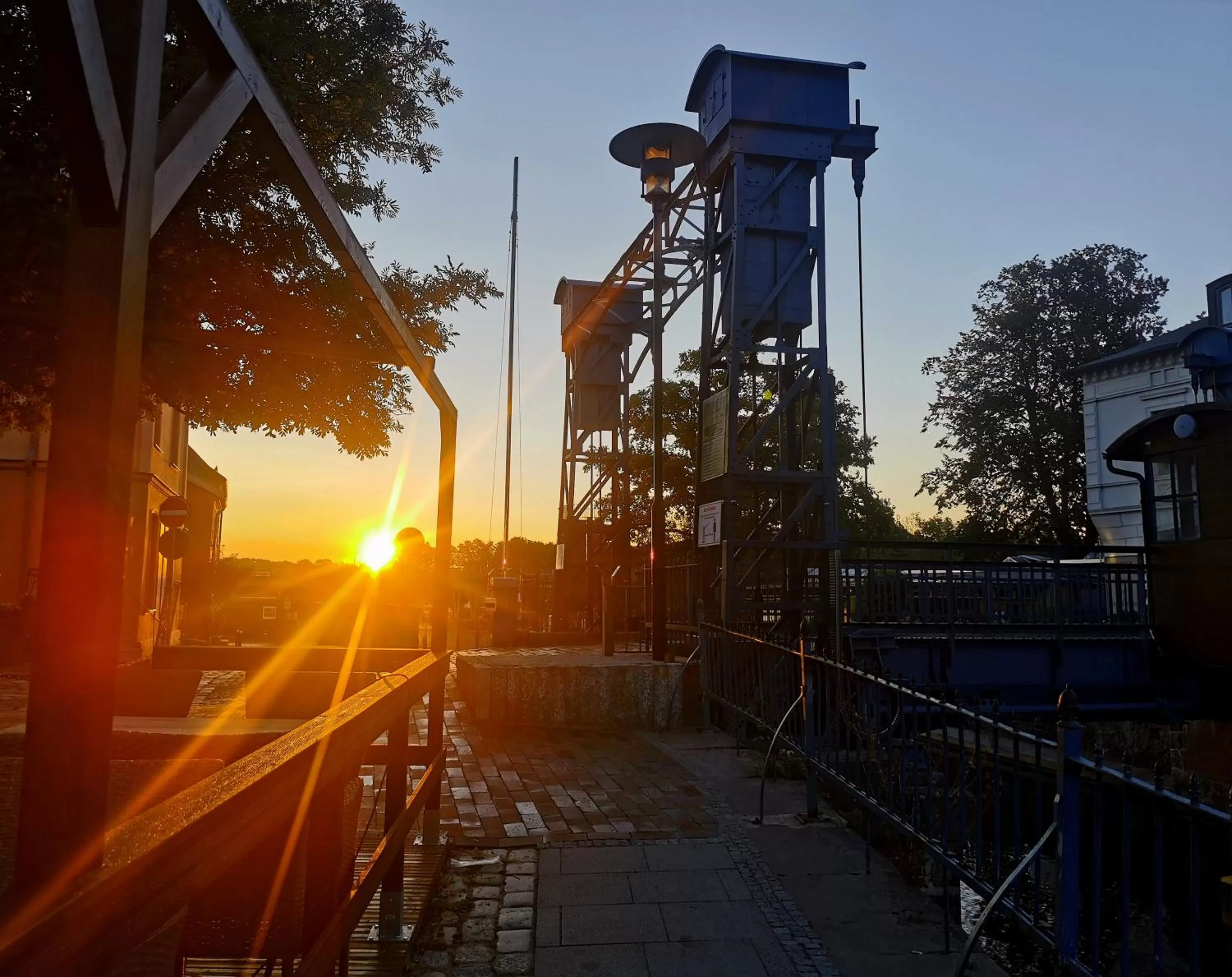 Sunrise in Hotel und Restaurant Haus Sajons