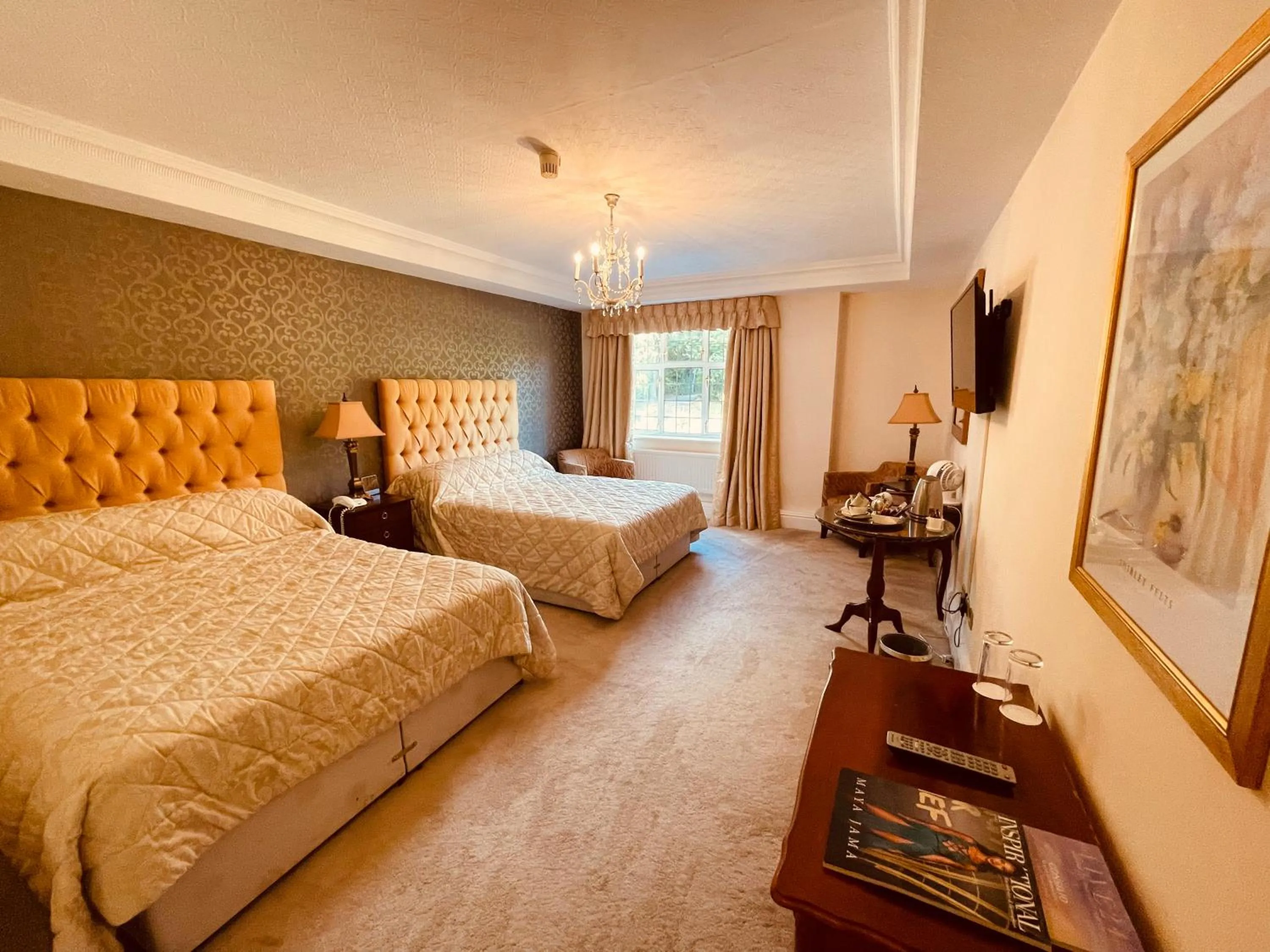 Photo of the whole room, Bed in Nuthurst Grange Country House Hotel & Restaurant