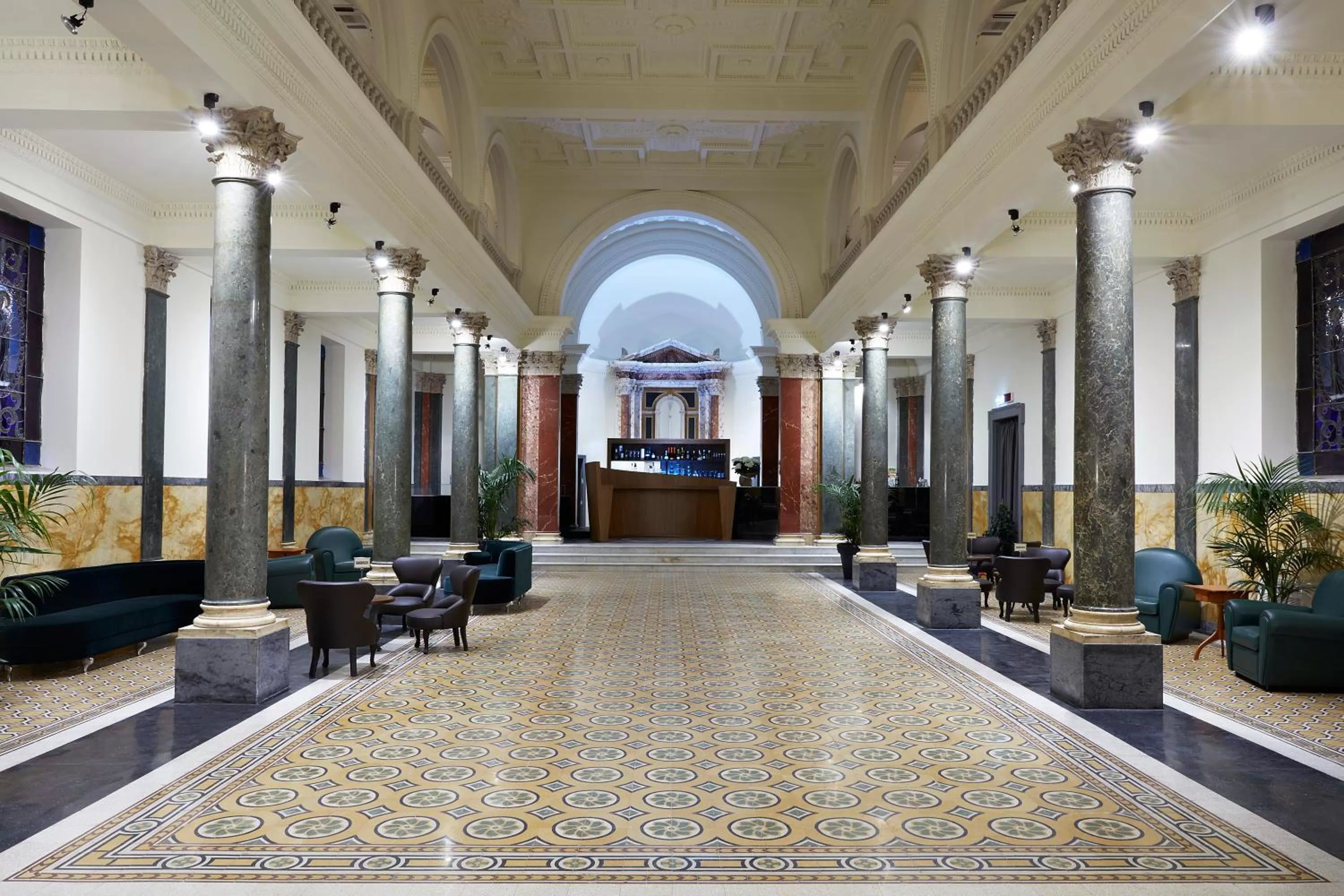 Lobby or reception in Hotel The Building