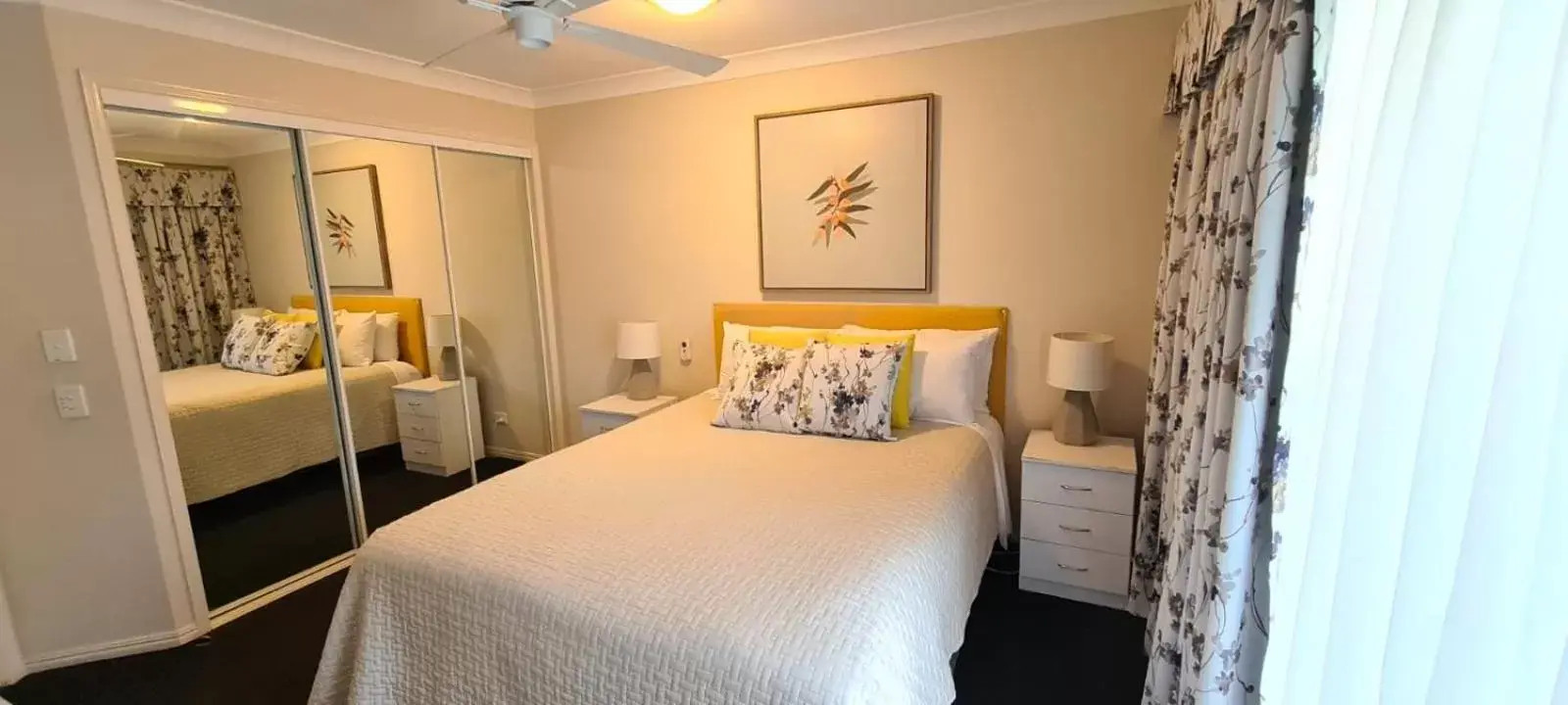 Bed in Fairways Golf & Beach Retreat Bribie Island