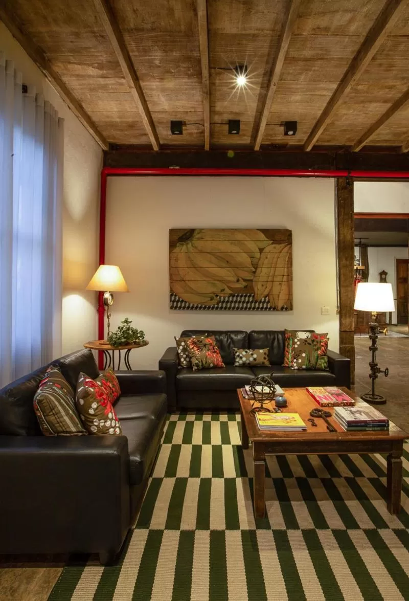 Lobby or reception in Pousada Armazém 26