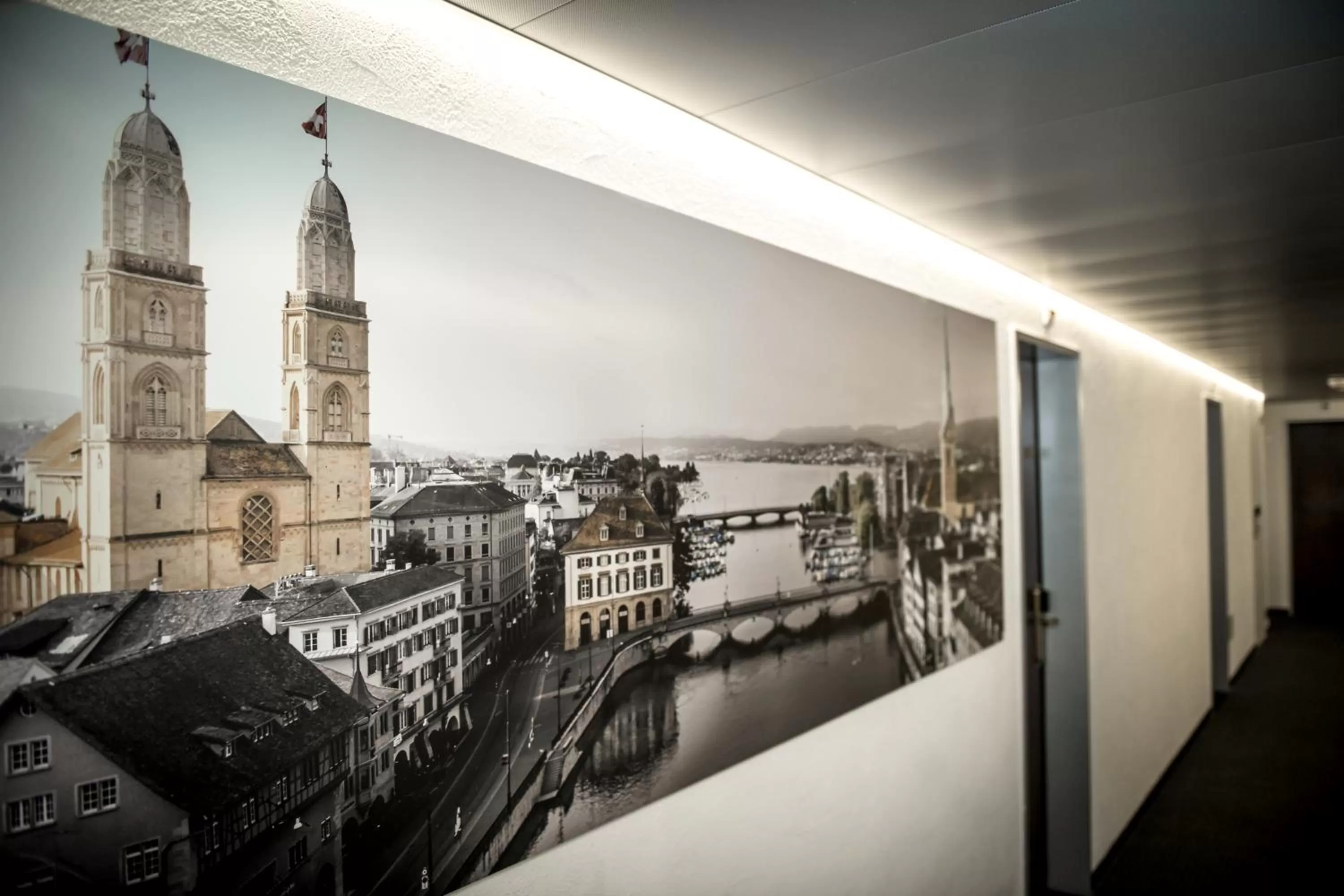 Decorative detail in Hotel Alexander Zurich Old Town