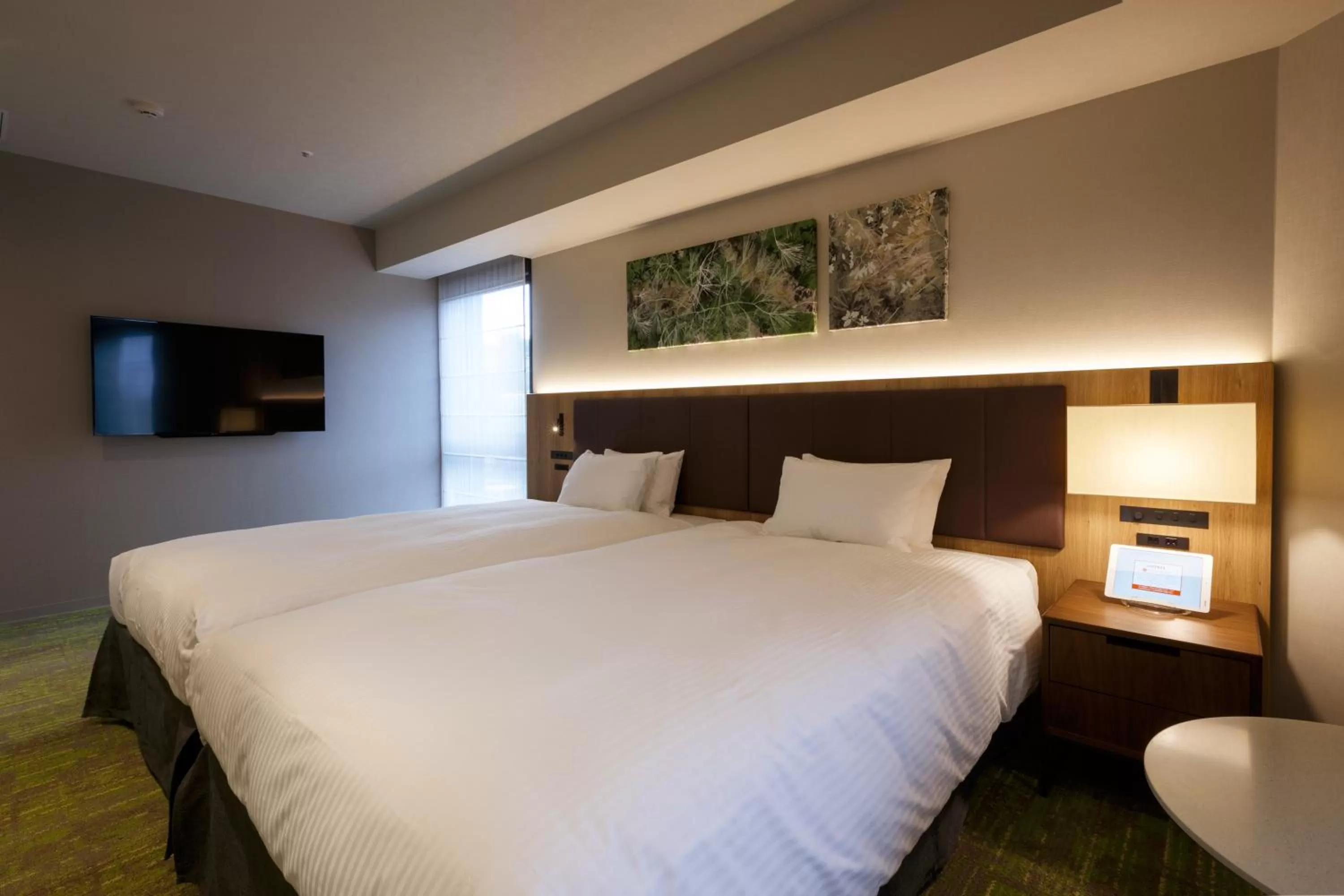 Bed in Hotel Forza Kanazawa