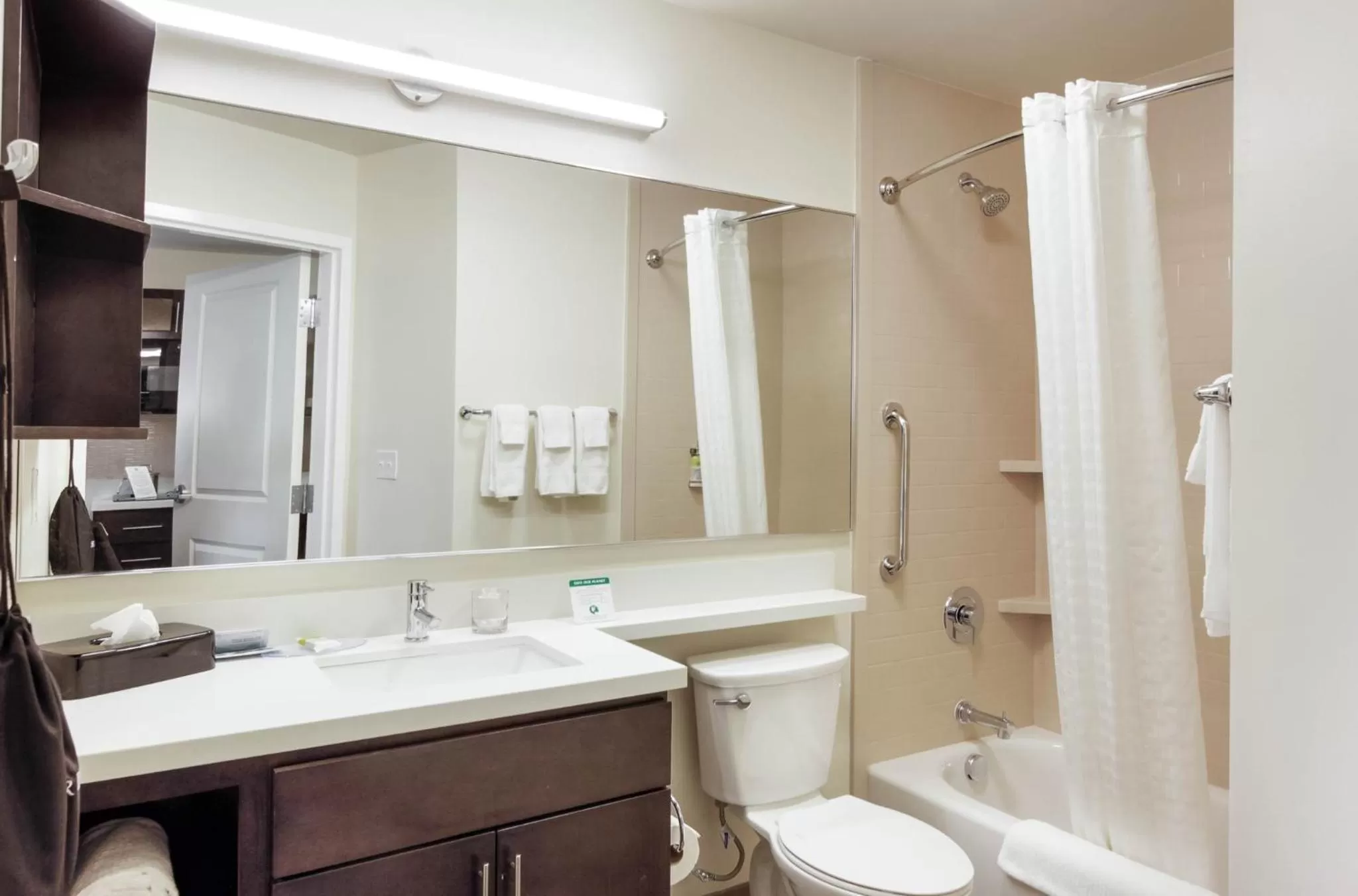 Bathroom in Candlewood Suites - Brighton by IHG