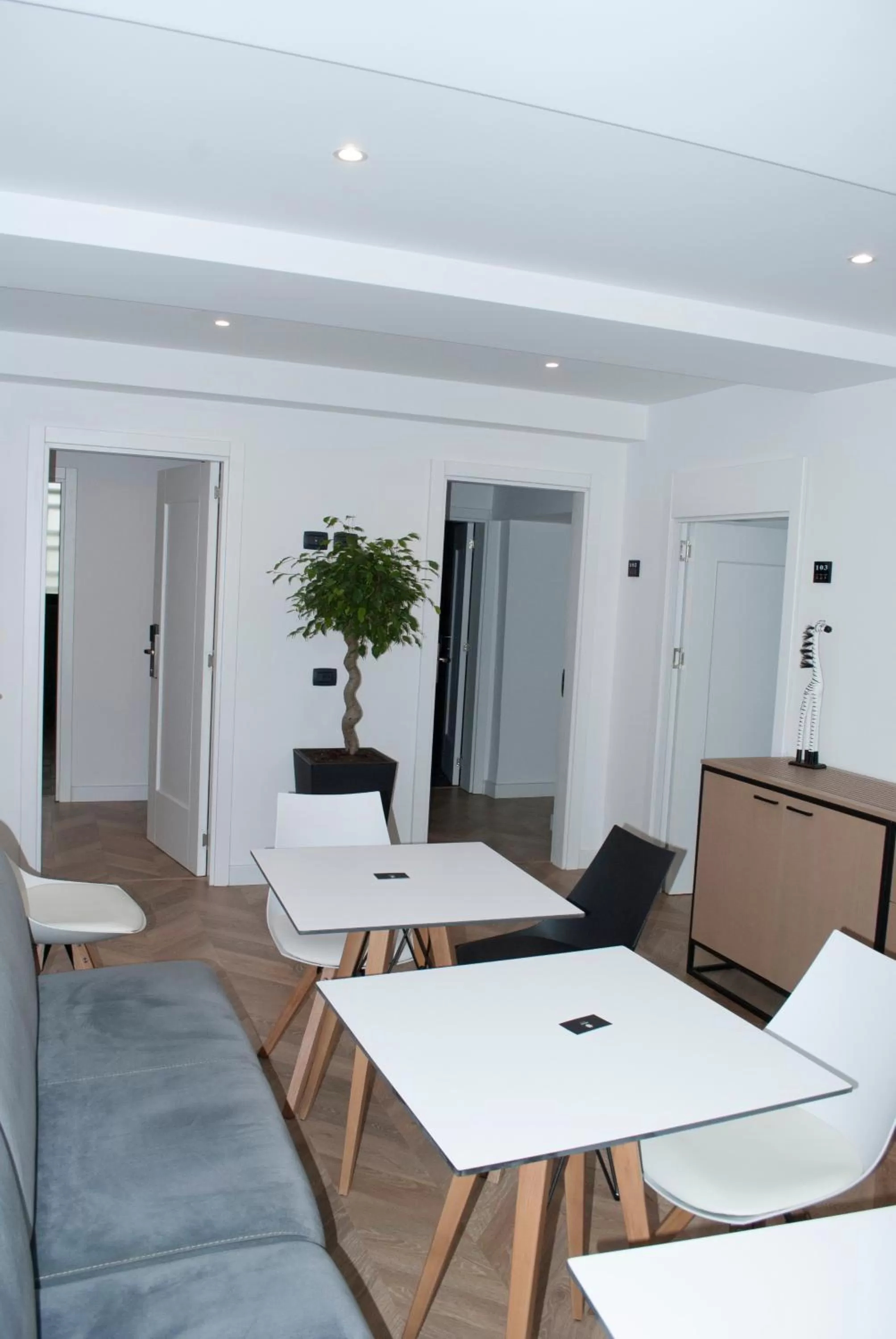 Seating area in Prime Hotel