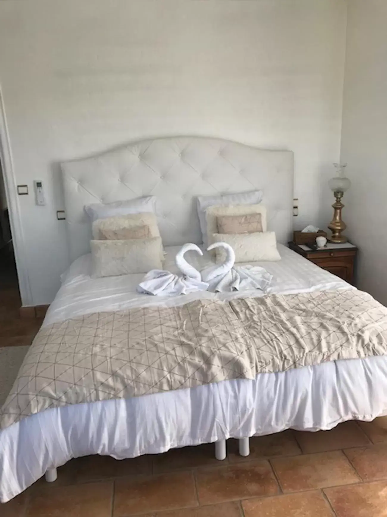 Bed in villa santa rita