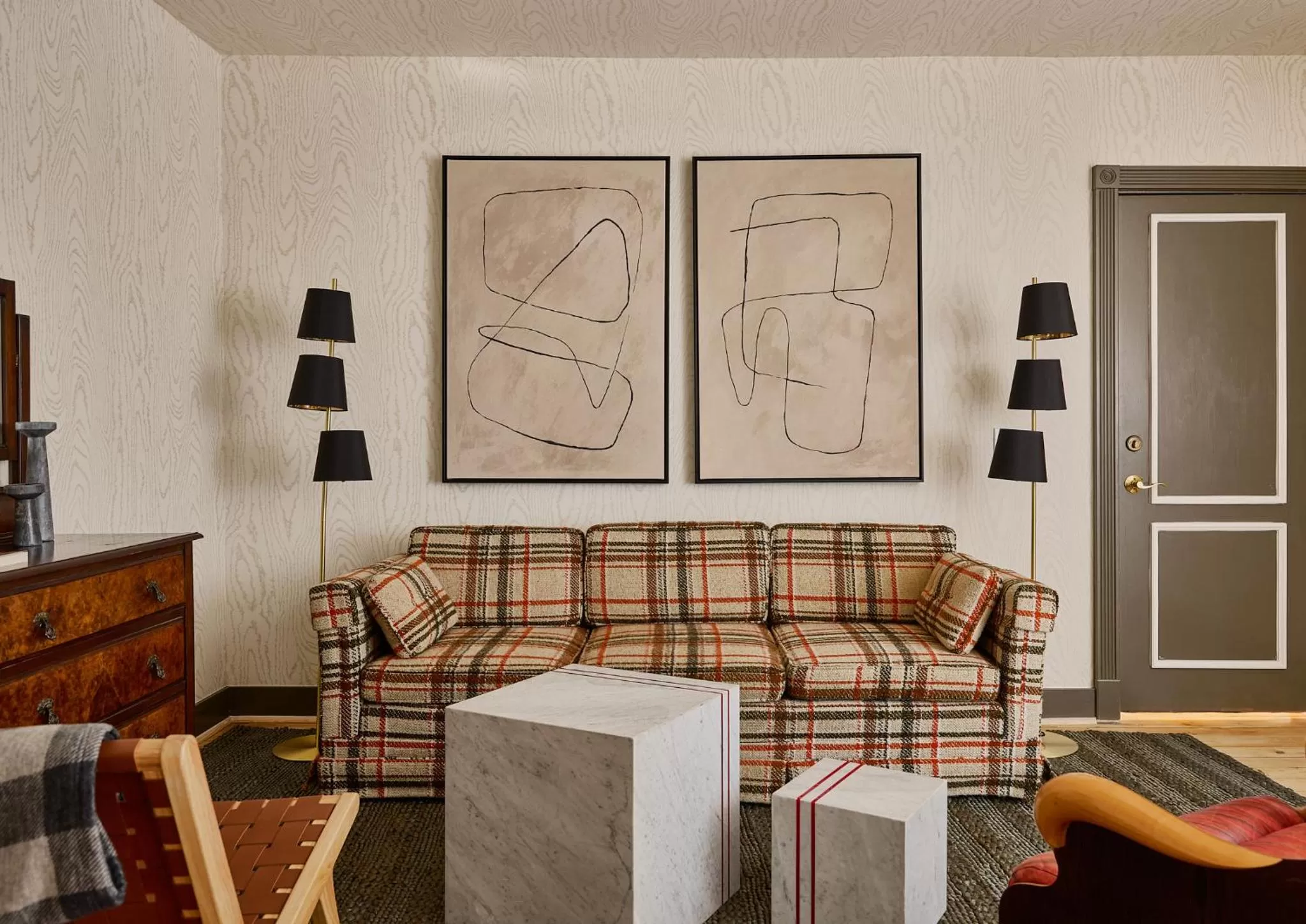 Living room in Blind Tiger Burlington