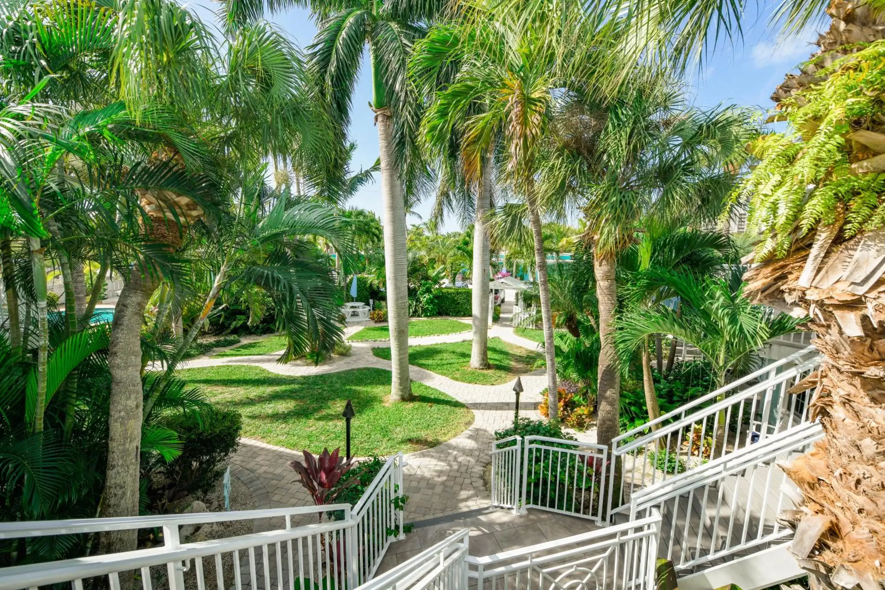 Garden in Tropical Breeze Resort