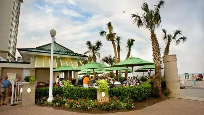 Restaurant/places to eat, Property Building in Hilton Vacation Club Ocean Beach Club Virginia Beach