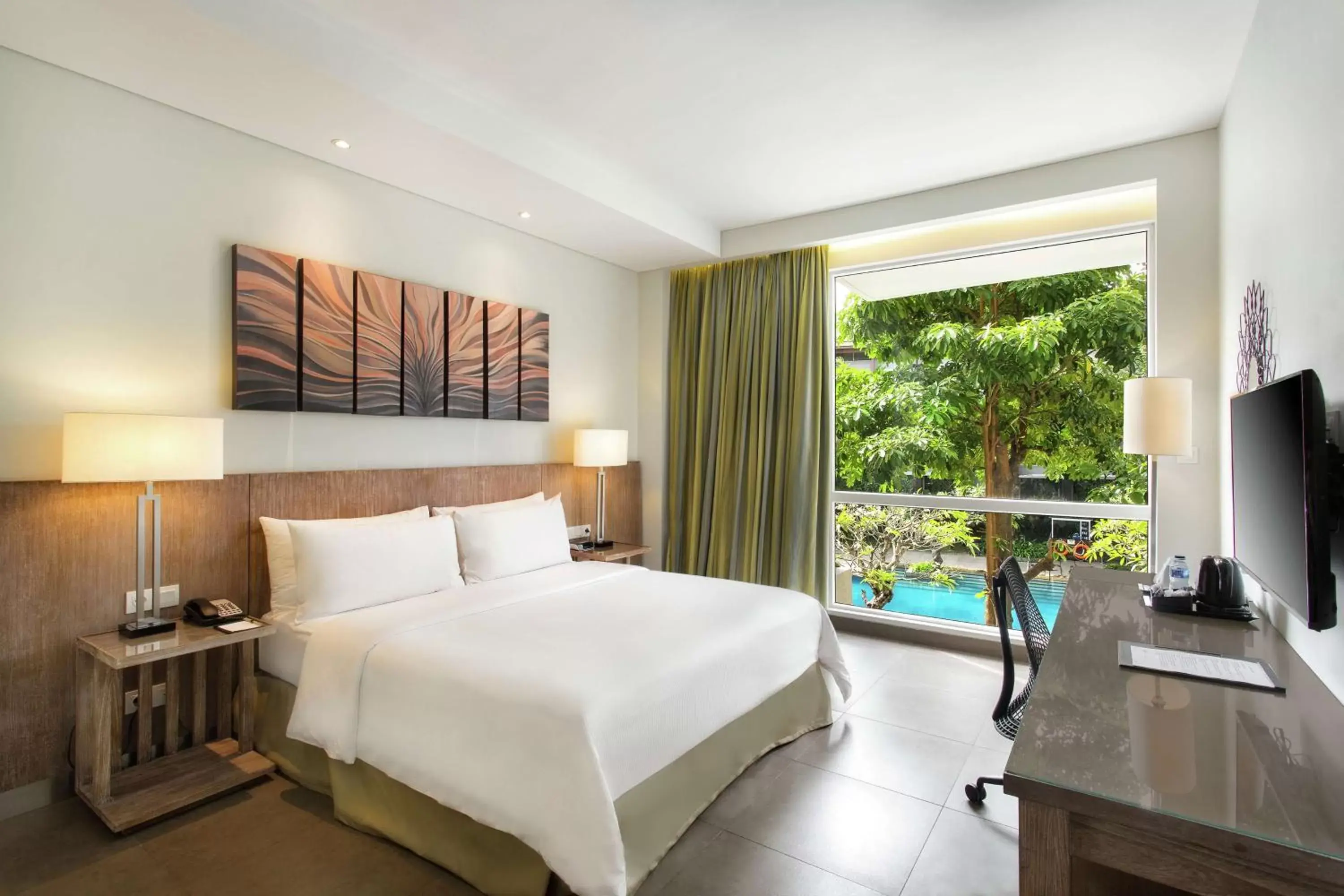 Bedroom, Bed in Hilton Garden Inn Bali Ngurah Rai Airport