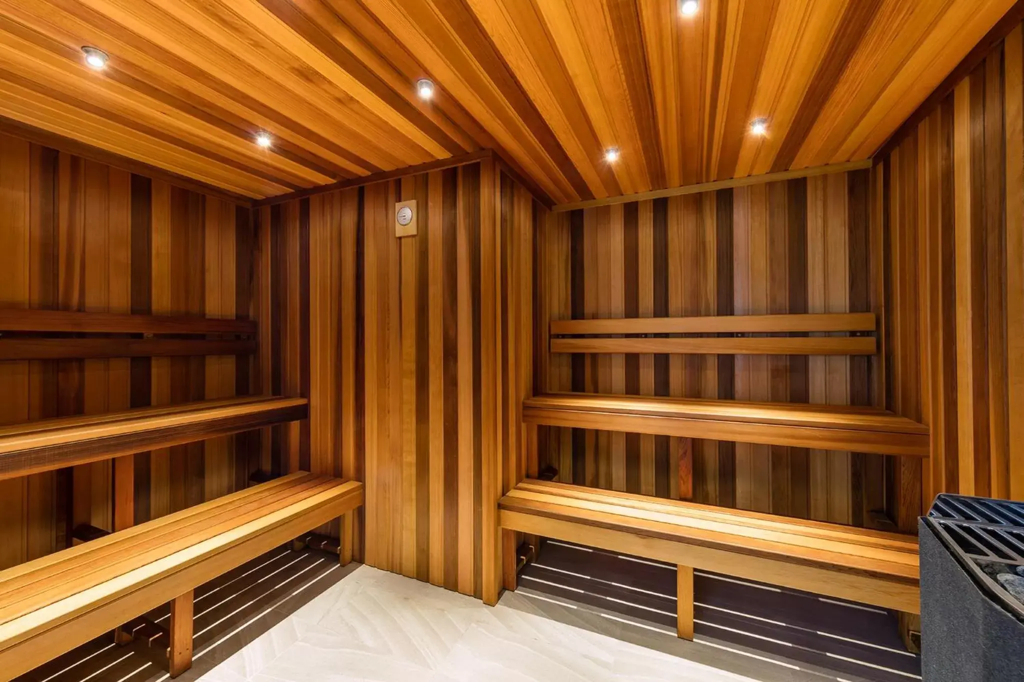 Sauna in Meriton Suites Kent Street, Sydney