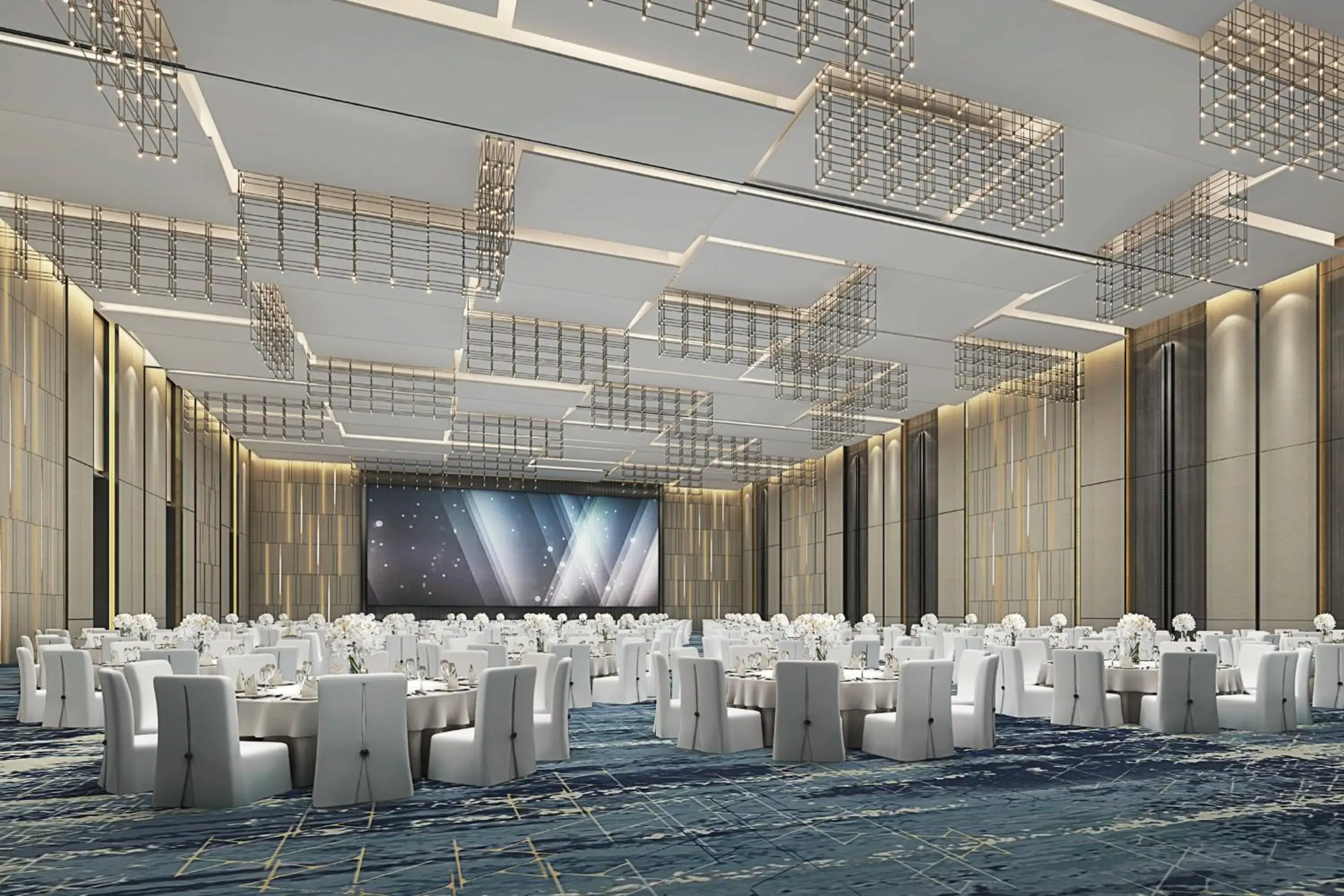 Meeting/conference room, Banquet Facilities in Wuhan Marriott Hotel Hankou