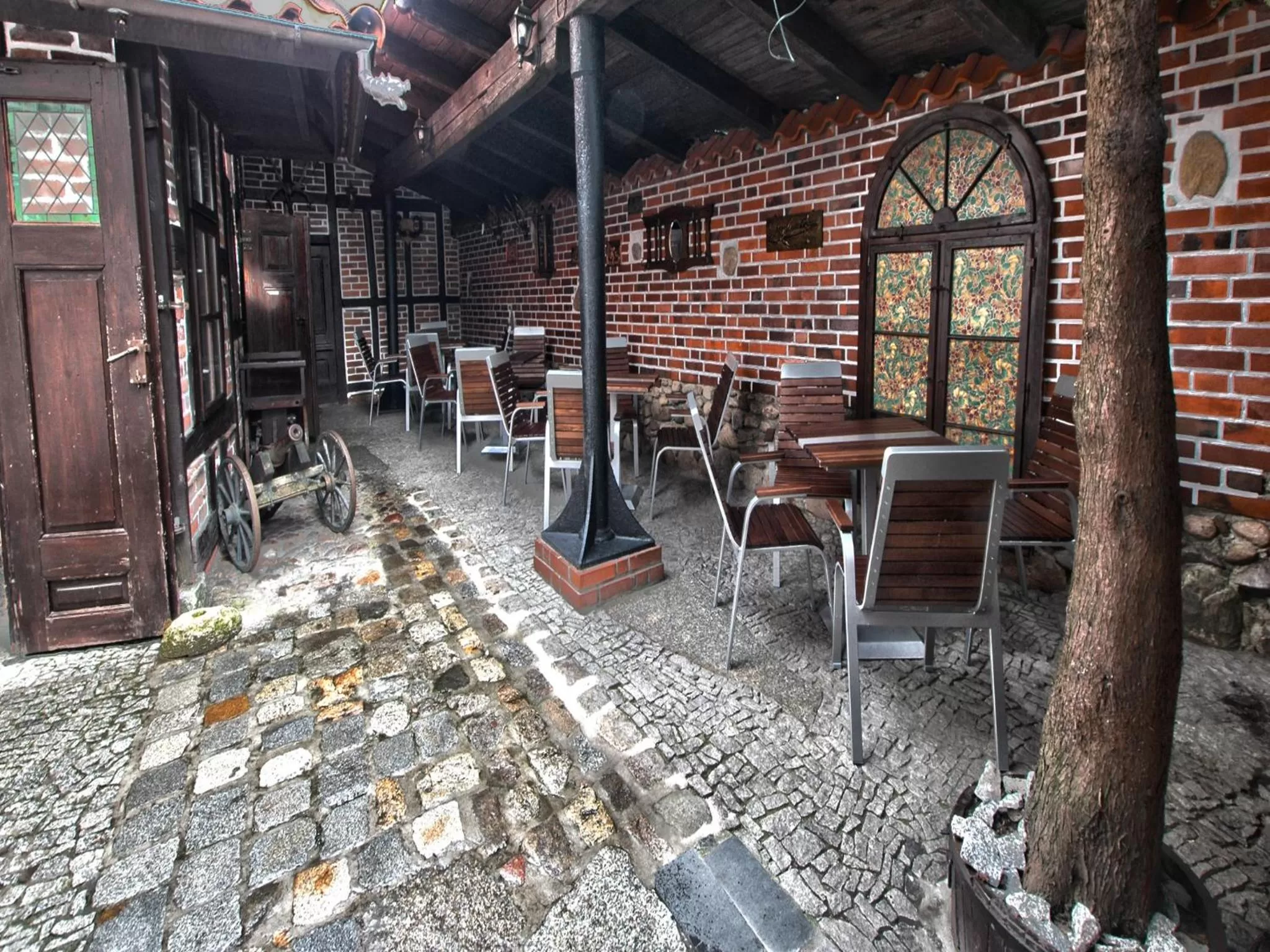 Patio in Karczma Rzym