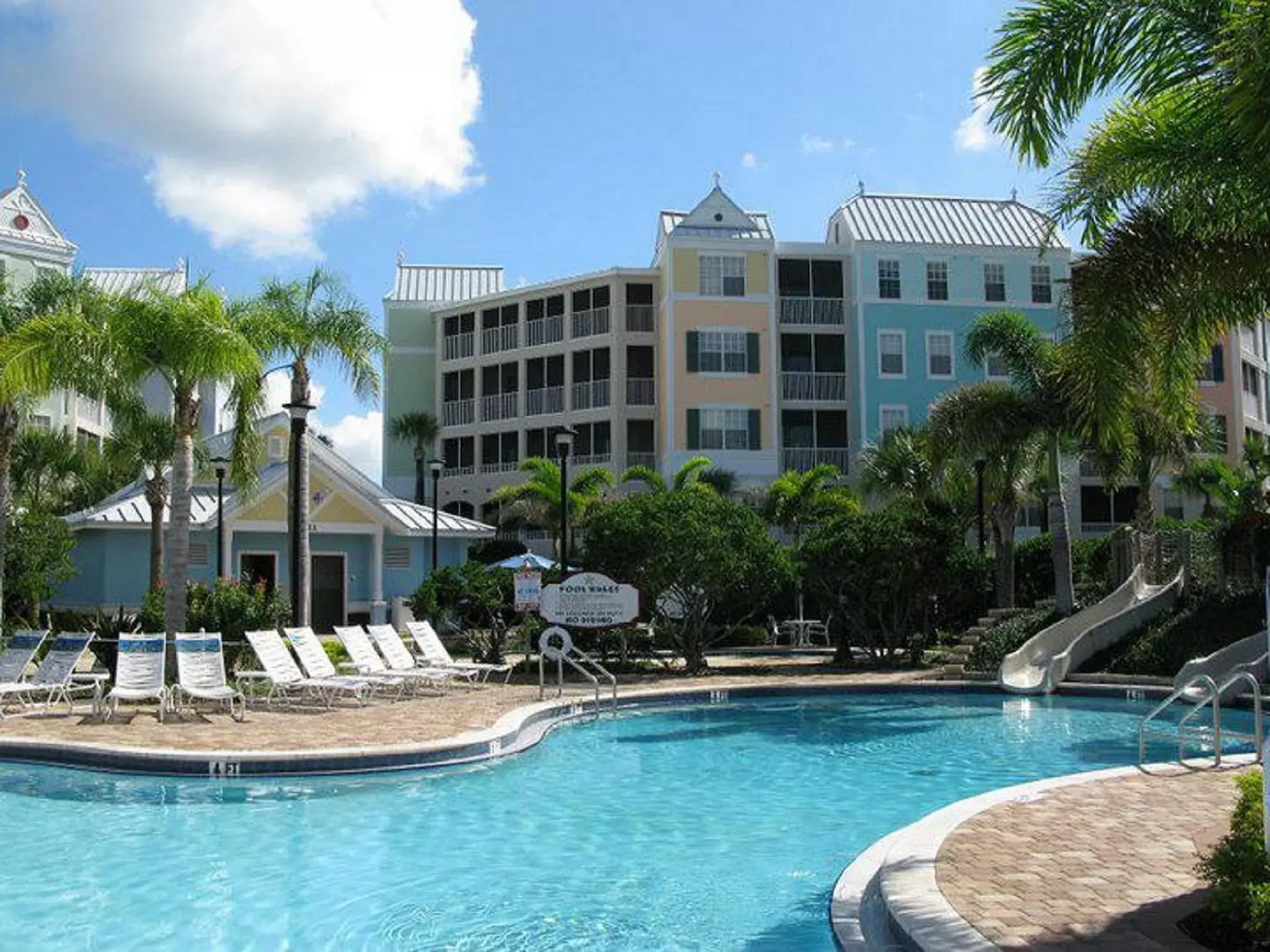 Facade/entrance, Property Building in Calypso Cay Vacation Villas