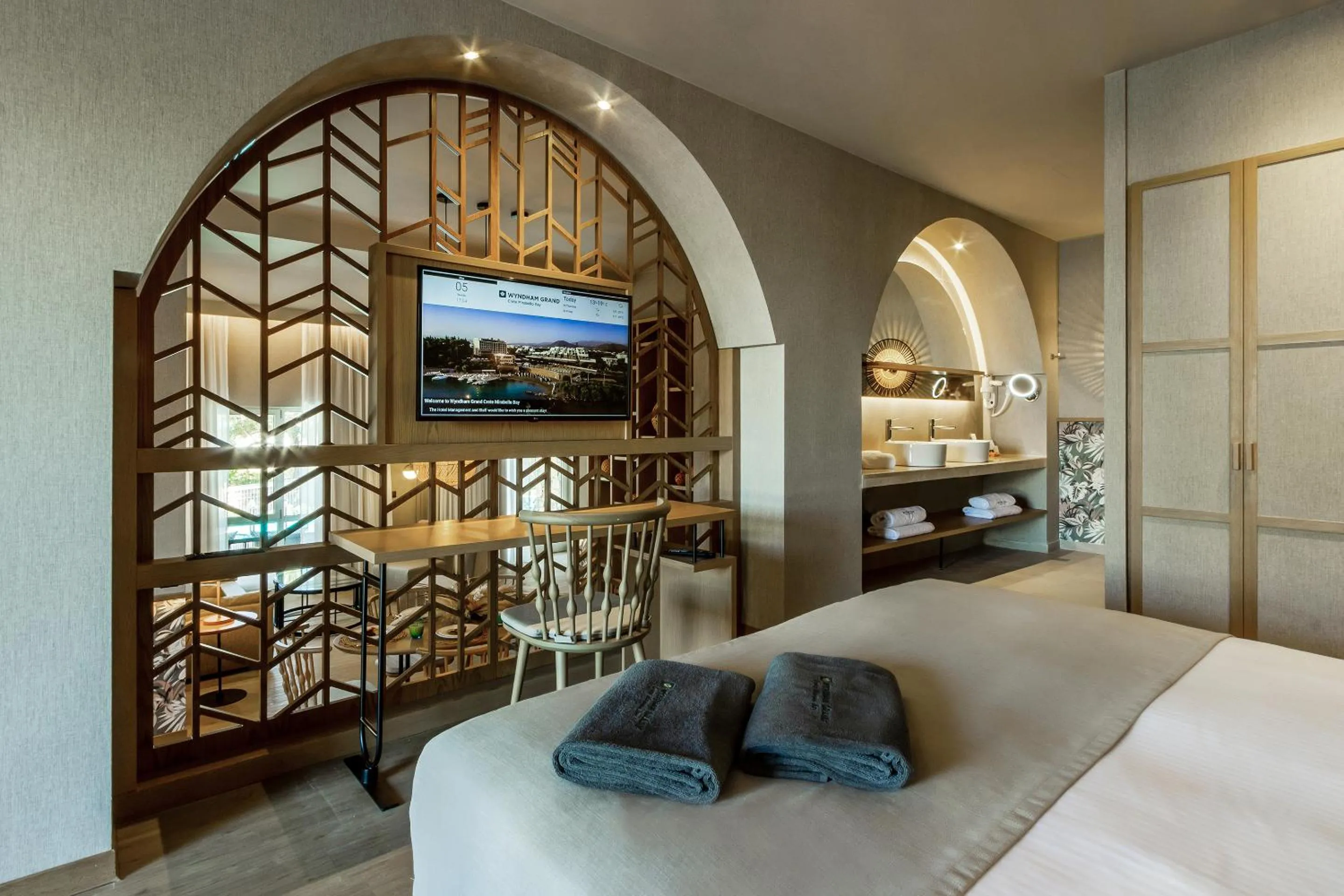 Royal Villa Two-Bedroom with Private Pool and Jacuzzi  in Wyndham Grand Crete Mirabello Bay