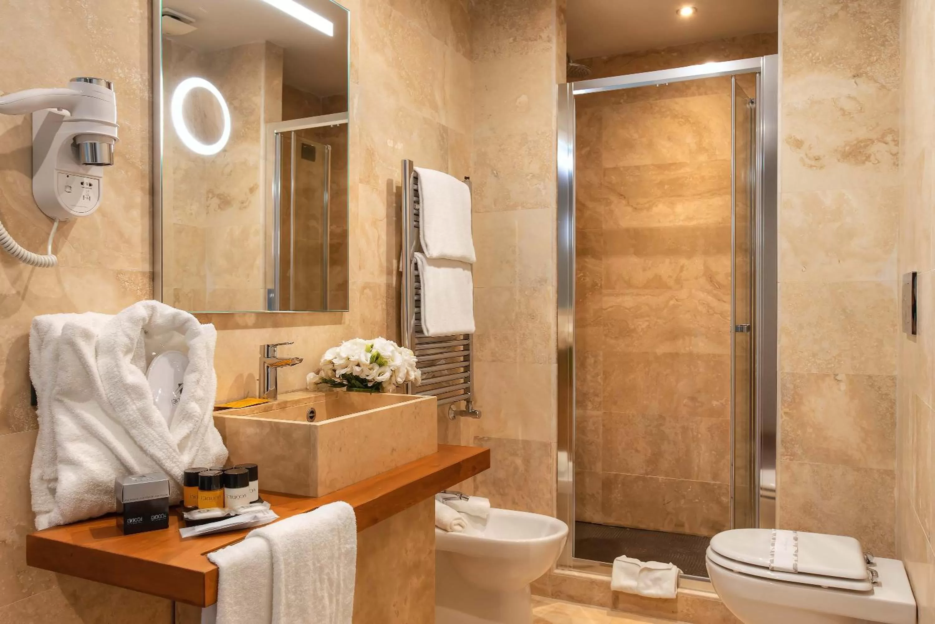 Bathroom in The Code Hotel