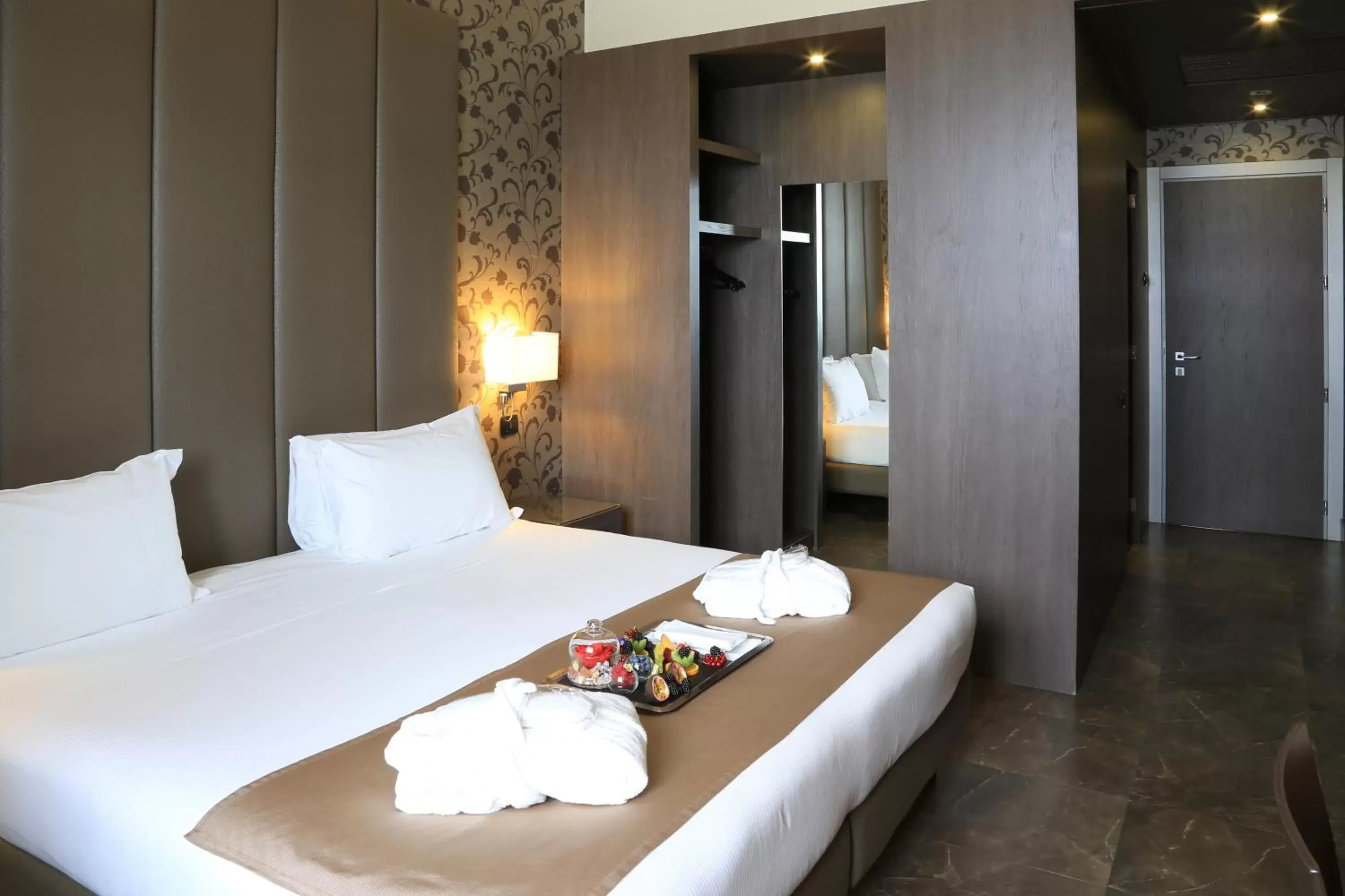 Bed in Klima Hotel Milano Fiere