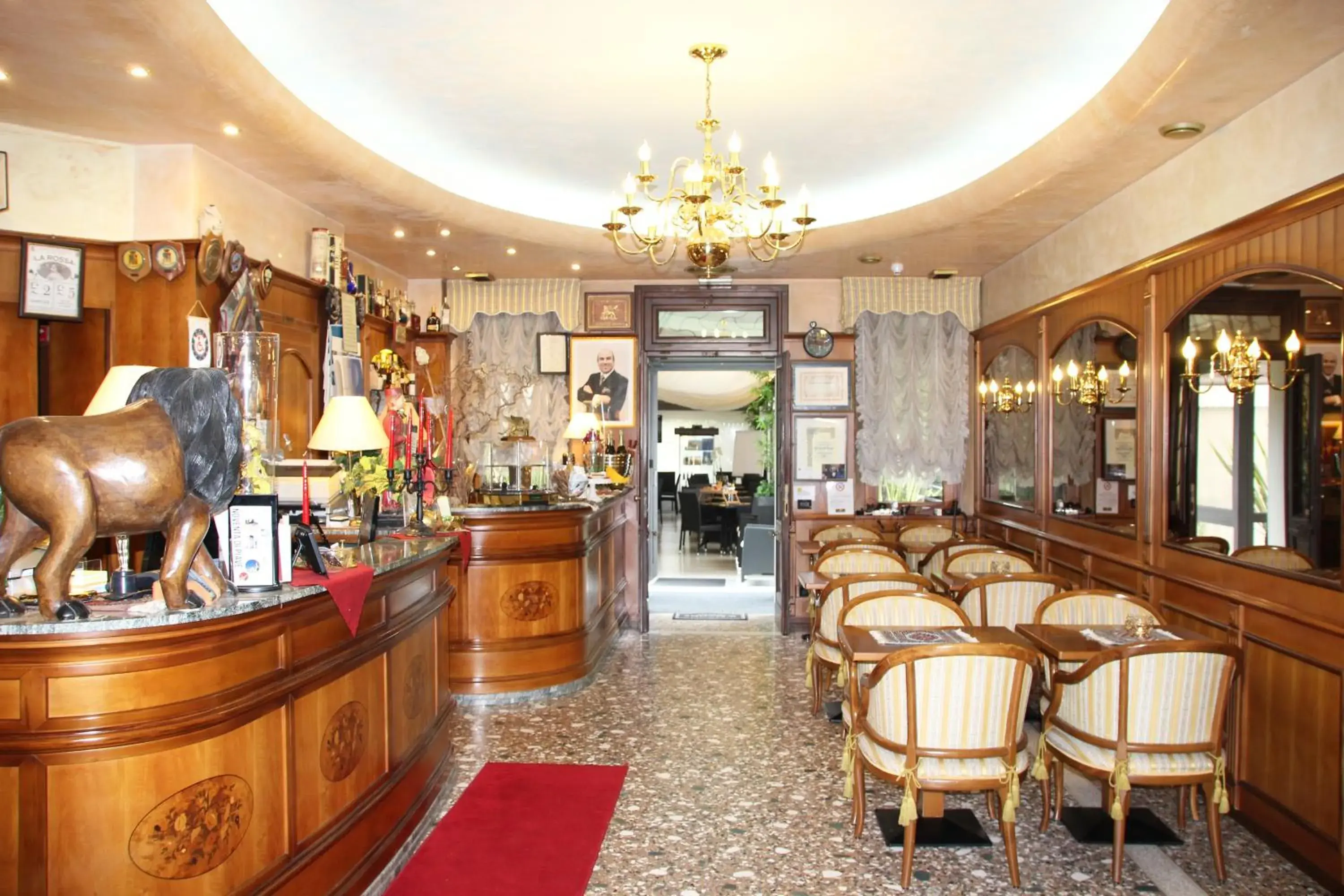 Lobby or reception, Restaurant/Places to Eat in Park Hotel Villa Leon d'Oro