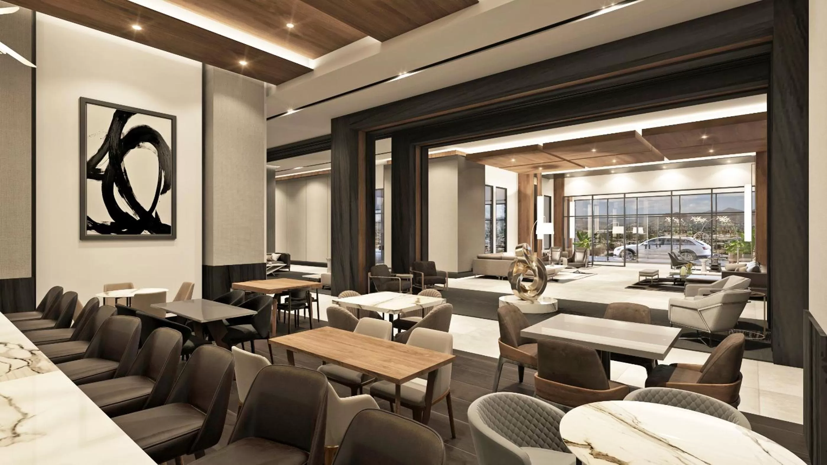 Restaurant/places to eat in AC Hotel by Marriott Saltillo