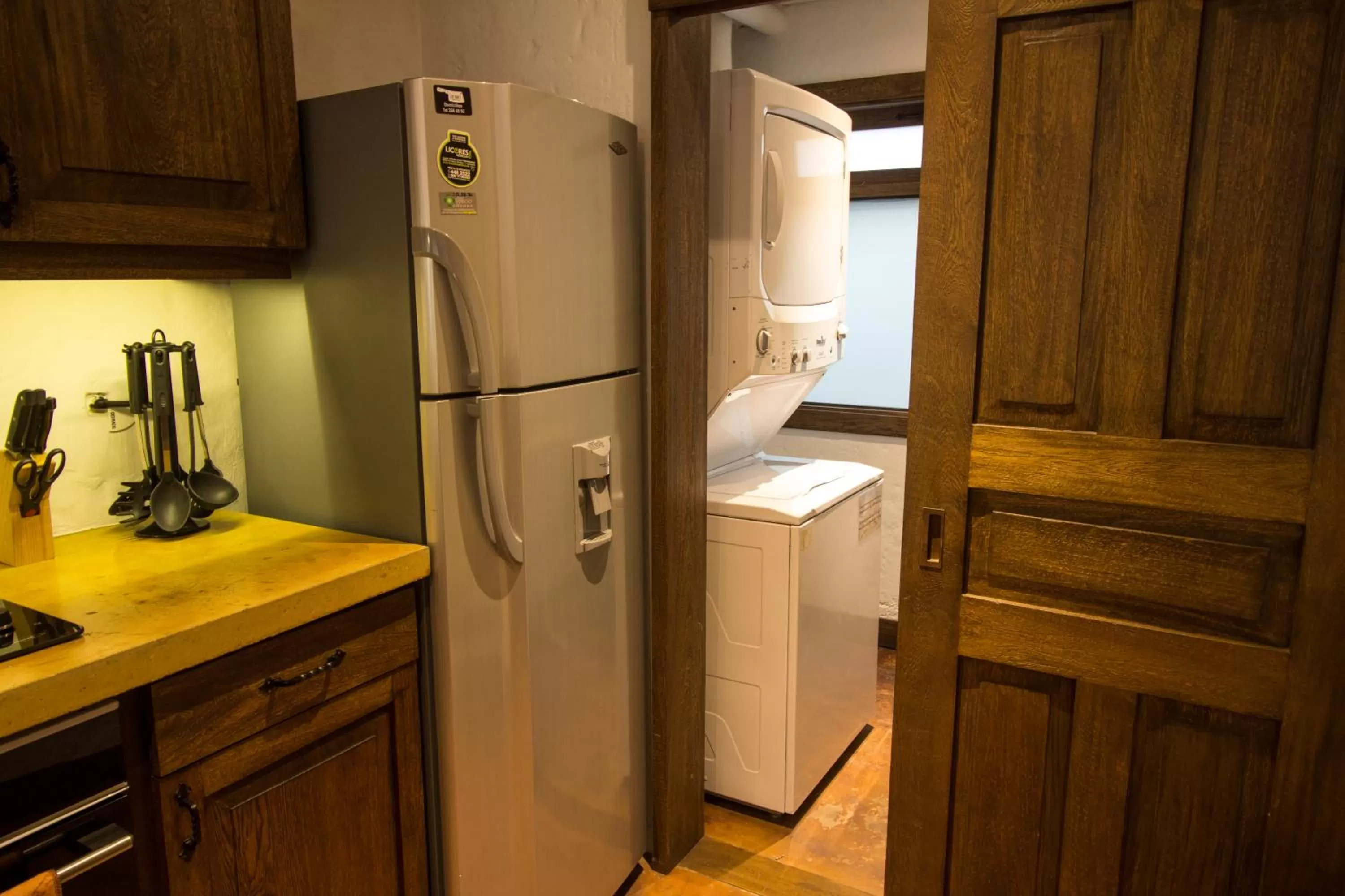 Kitchen or kitchenette in Casa Del Reloj