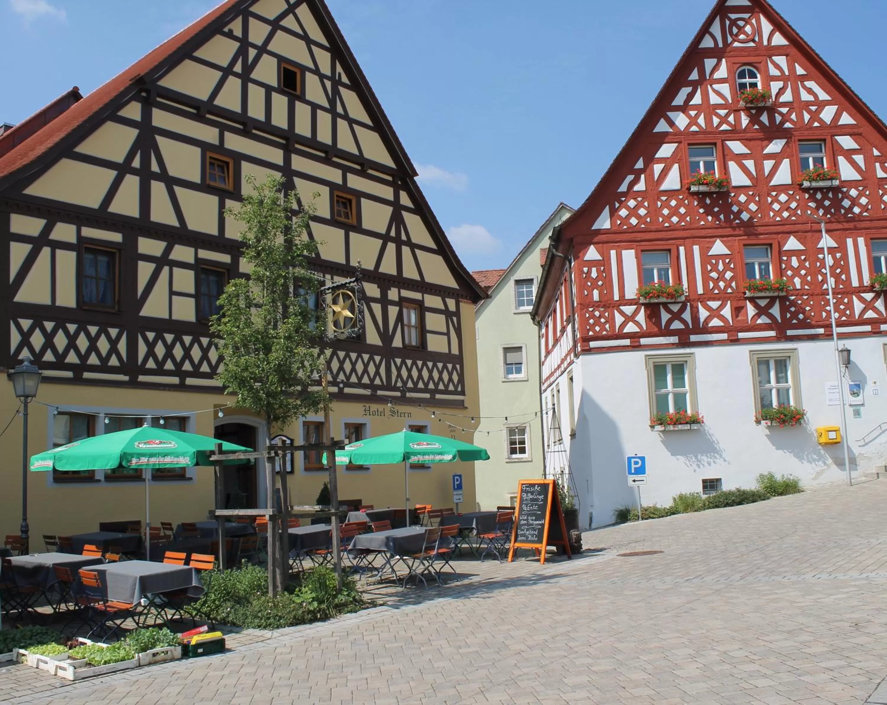 Facade/entrance in Hotel-Restaurant Stern