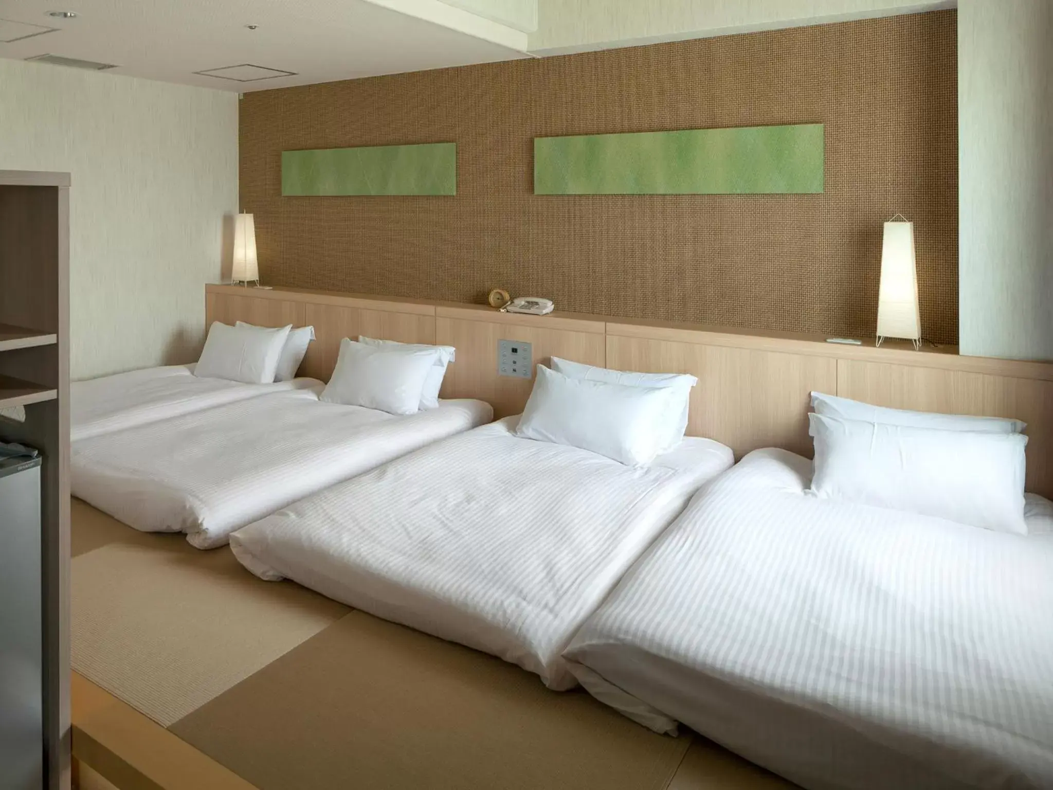 Bed in Hotel Nikko Narita