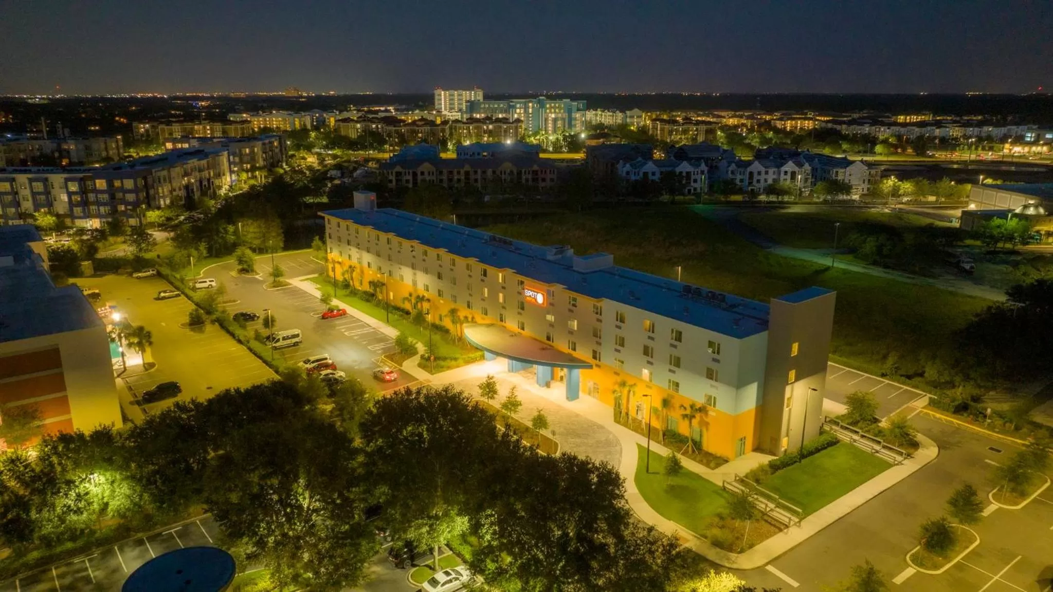 Bird's eye view in SPOT X Hotel Orlando Intl Dr by The Red Collection