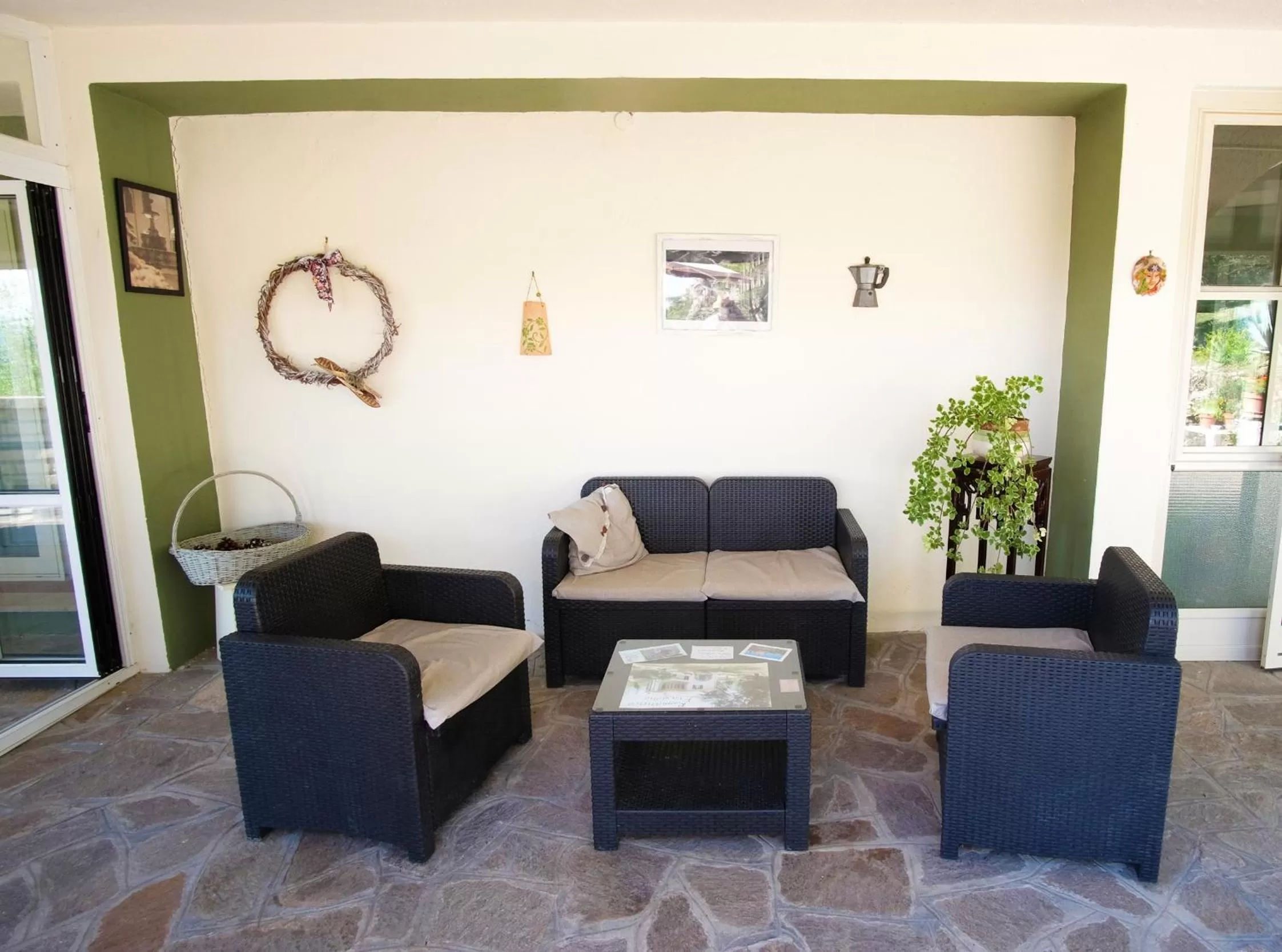 Patio, Seating Area in Bed and Breakfast Romantica Evasione