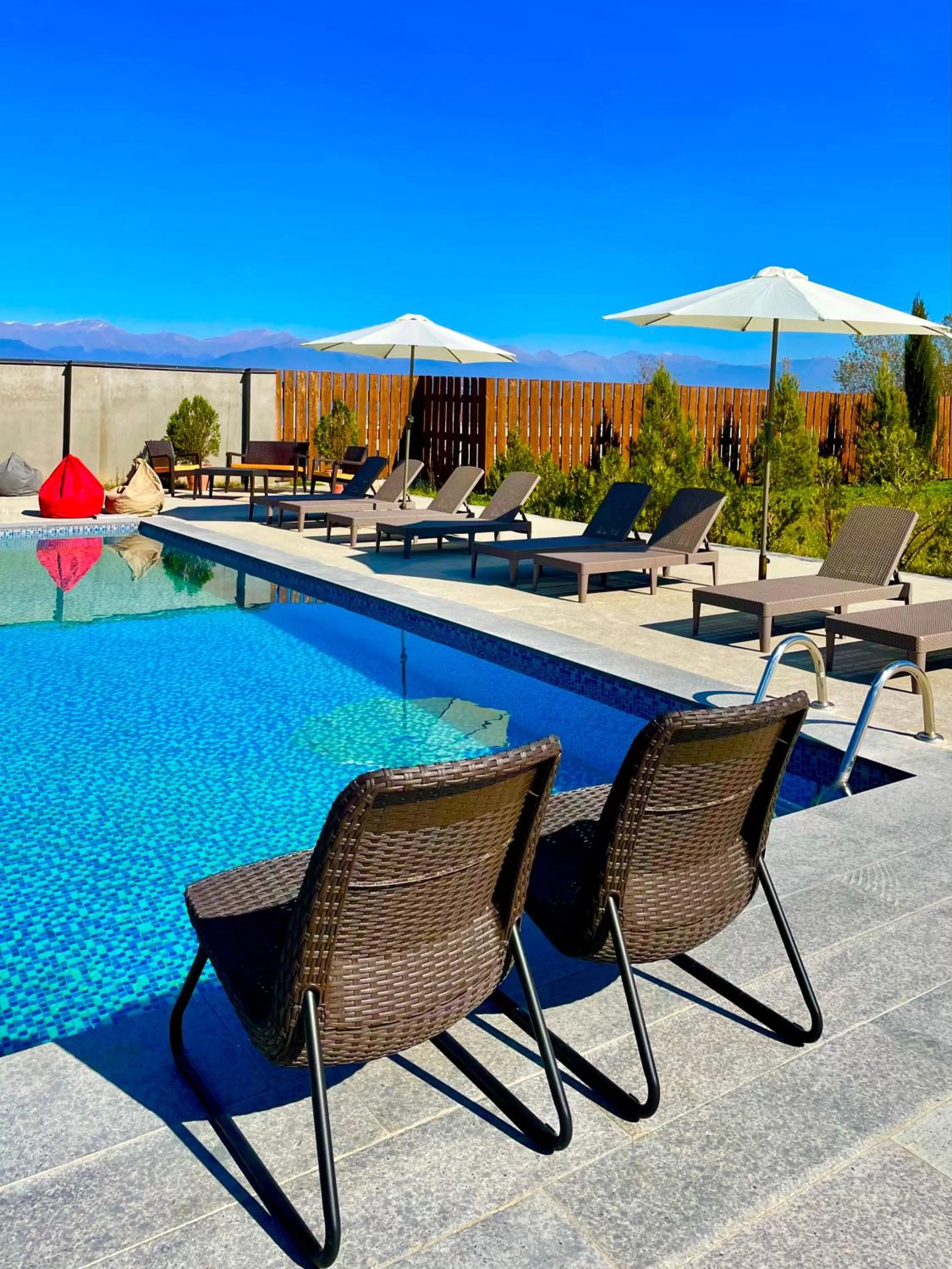 Property building in The Wine Hotel Telavi