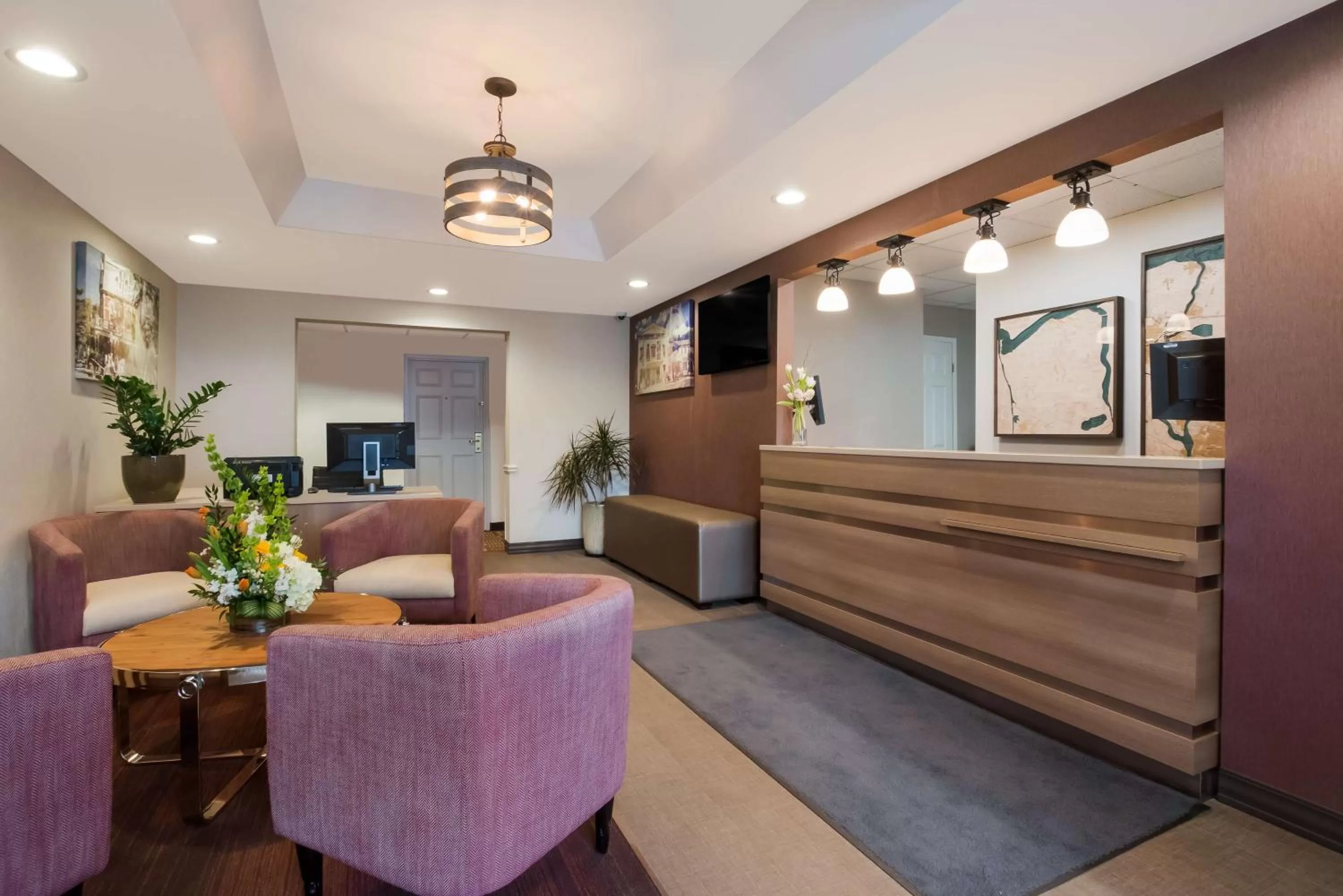 Lobby or reception in Best Western Colonel Butler Inn