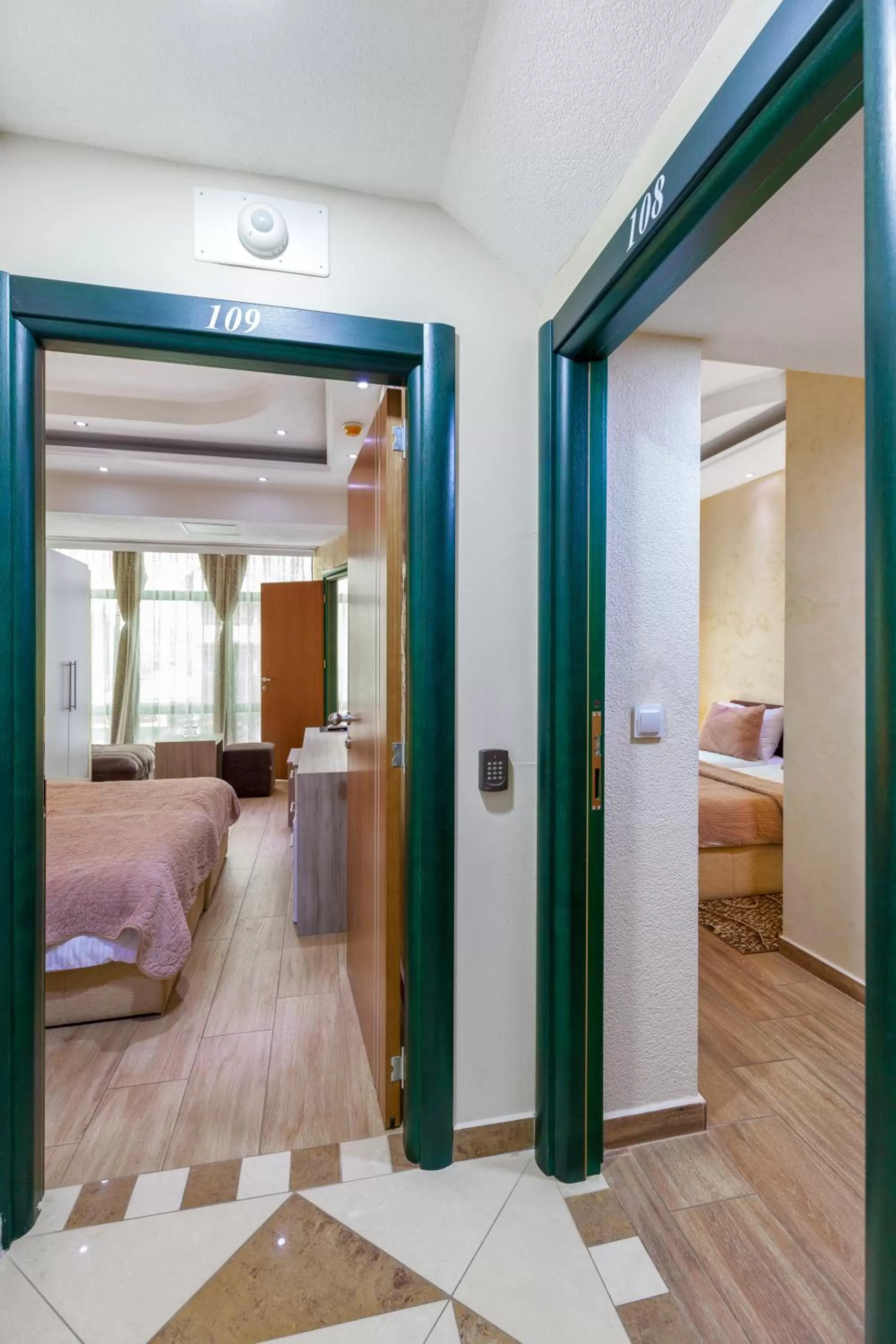 Bed in Hotel Green Center Gili