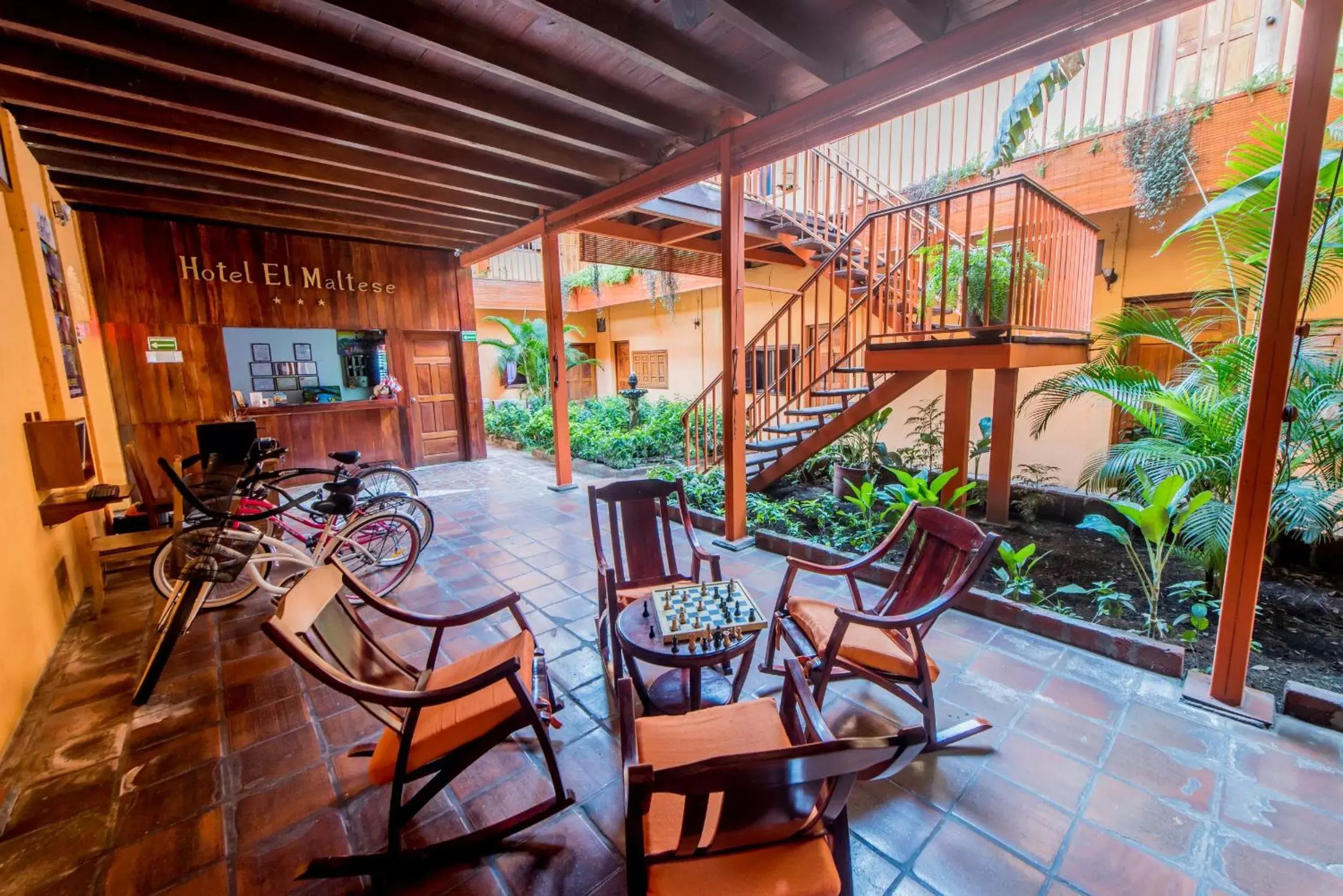 Lobby or reception in Hotel El Maltese